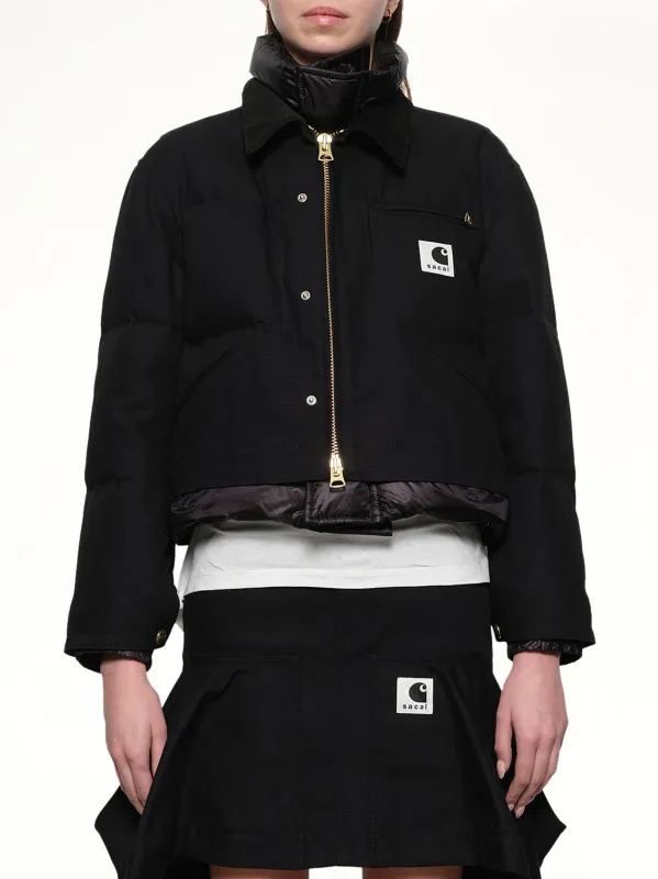 Carhartt WIP Duck Puffer Jacket in Black sold by MARAIS