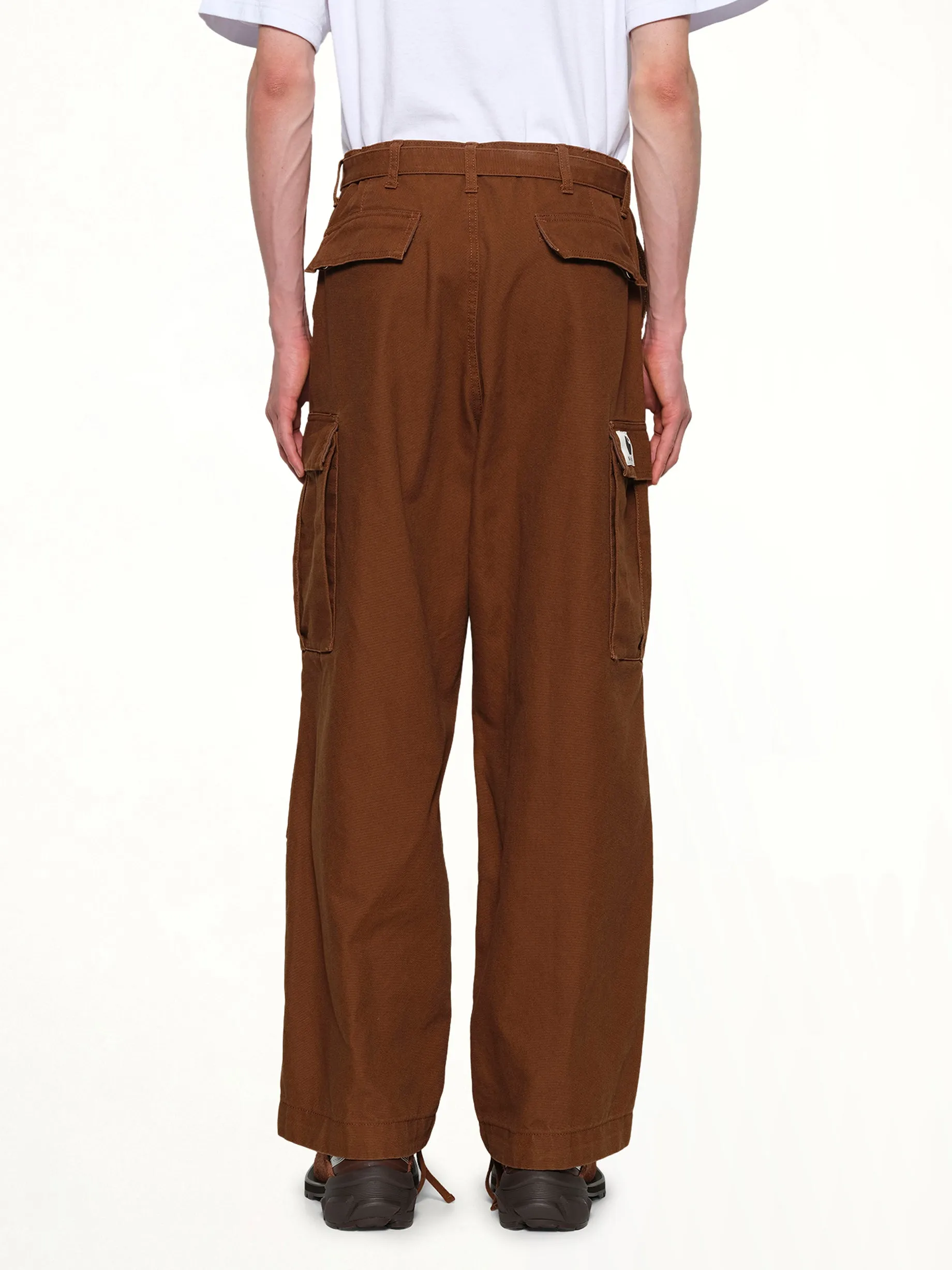 Carhartt WIP Duck Pants in Dark Beige sold by MARAIS product image thumbnail 5
