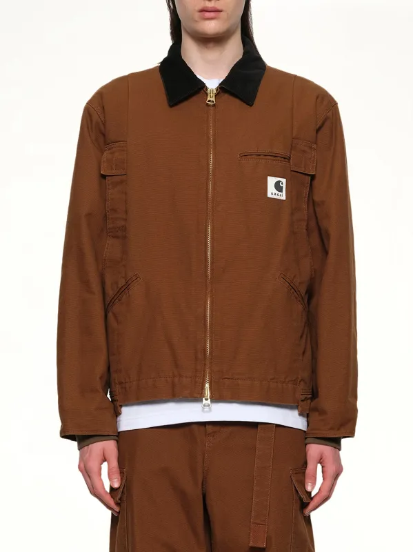 Carhartt WIP Duck Jacket in Dark Beige sold by MARAIS