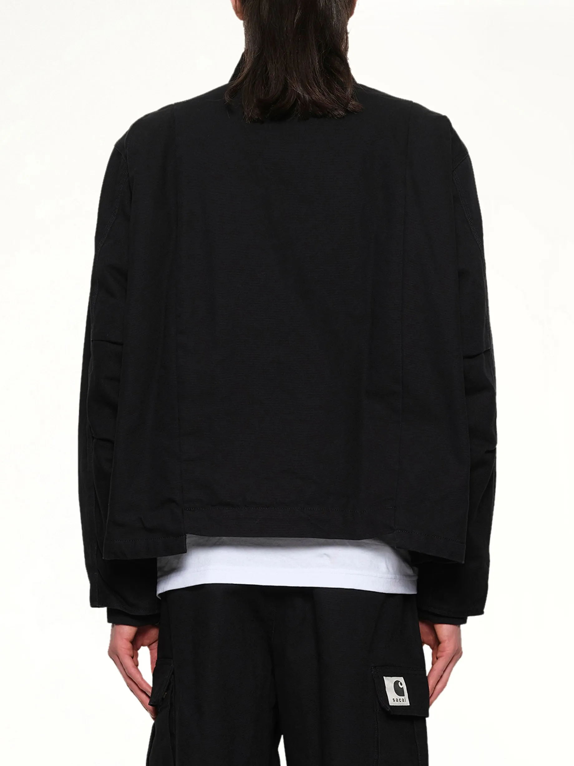 Carhartt WIP Duck Jacket in Black sold by MARAIS product image thumbnail 5
