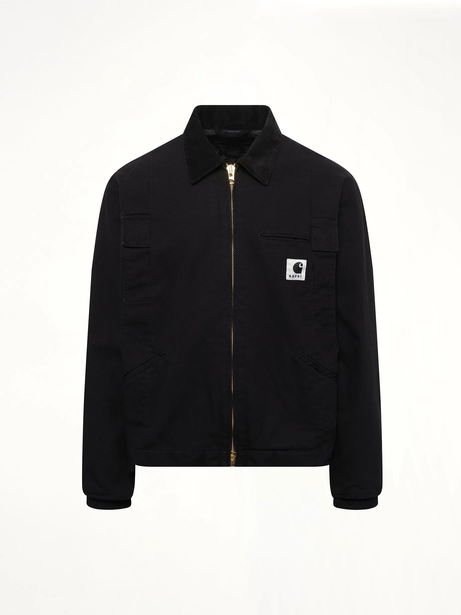 Carhartt WIP Duck Jacket in Black sold by MARAIS product image thumbnail 2