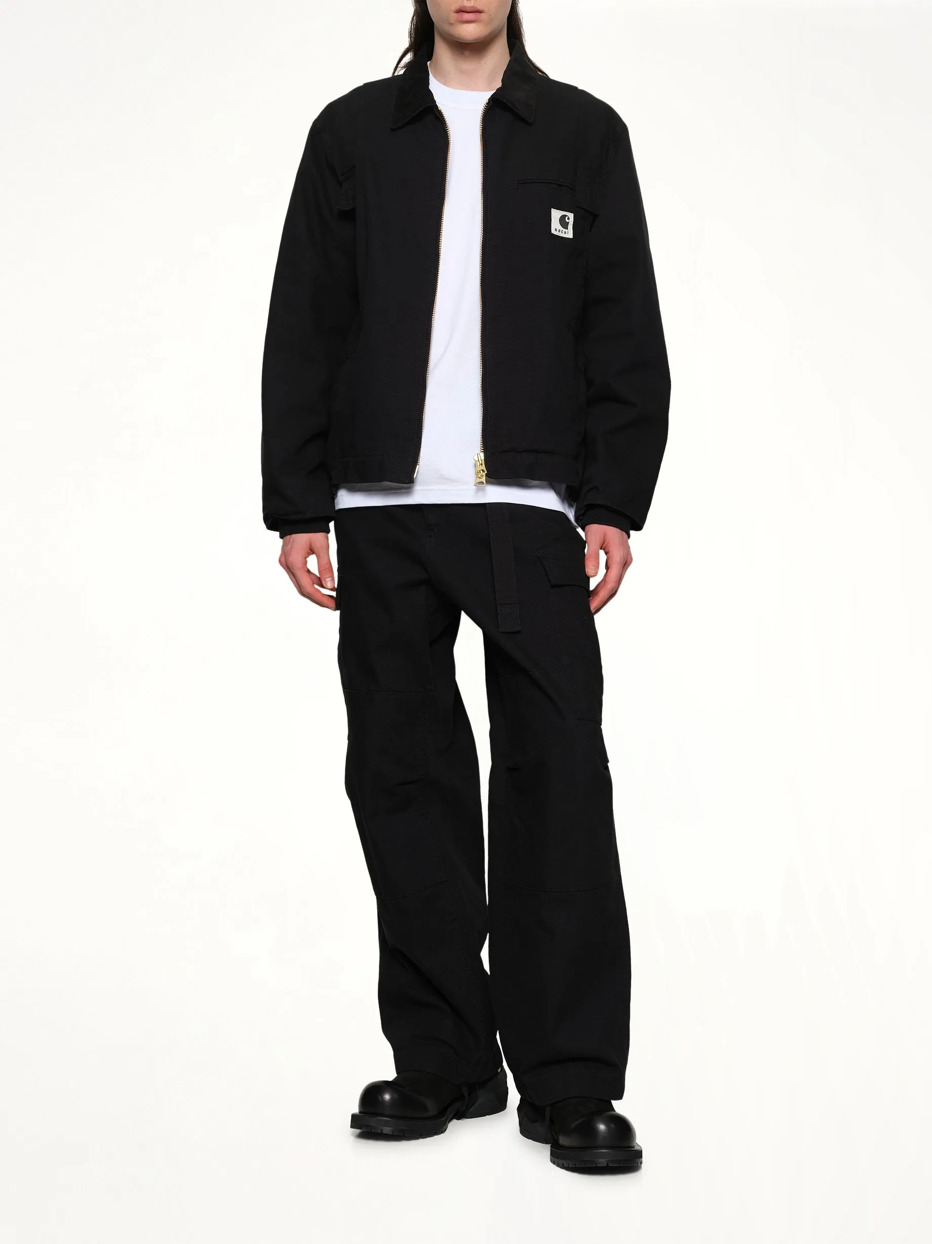 Carhartt WIP Duck Jacket in Black sold by MARAIS product image thumbnail 4