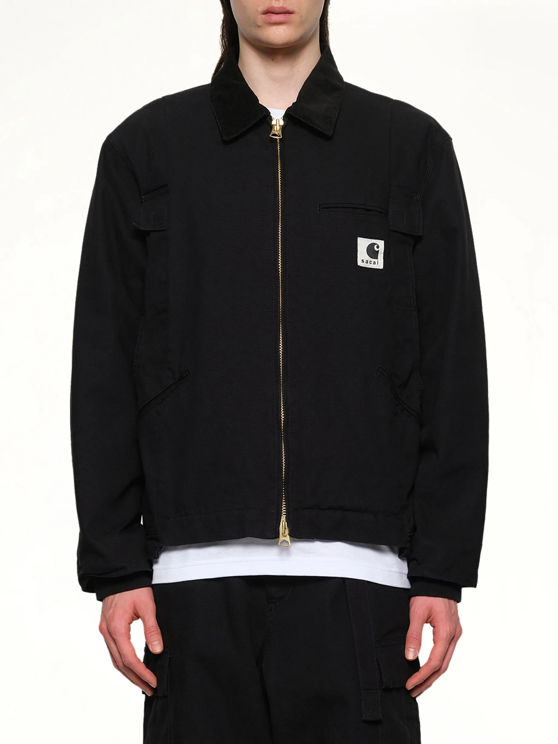 Carhartt WIP Duck Jacket in Black sold by MARAIS
