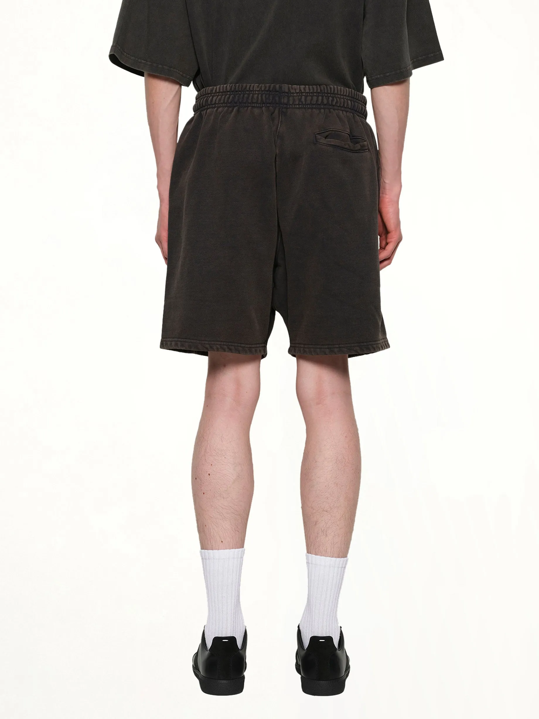 Standard Sweatshorts in Washed Black sold by MARAIS product image thumbnail 5