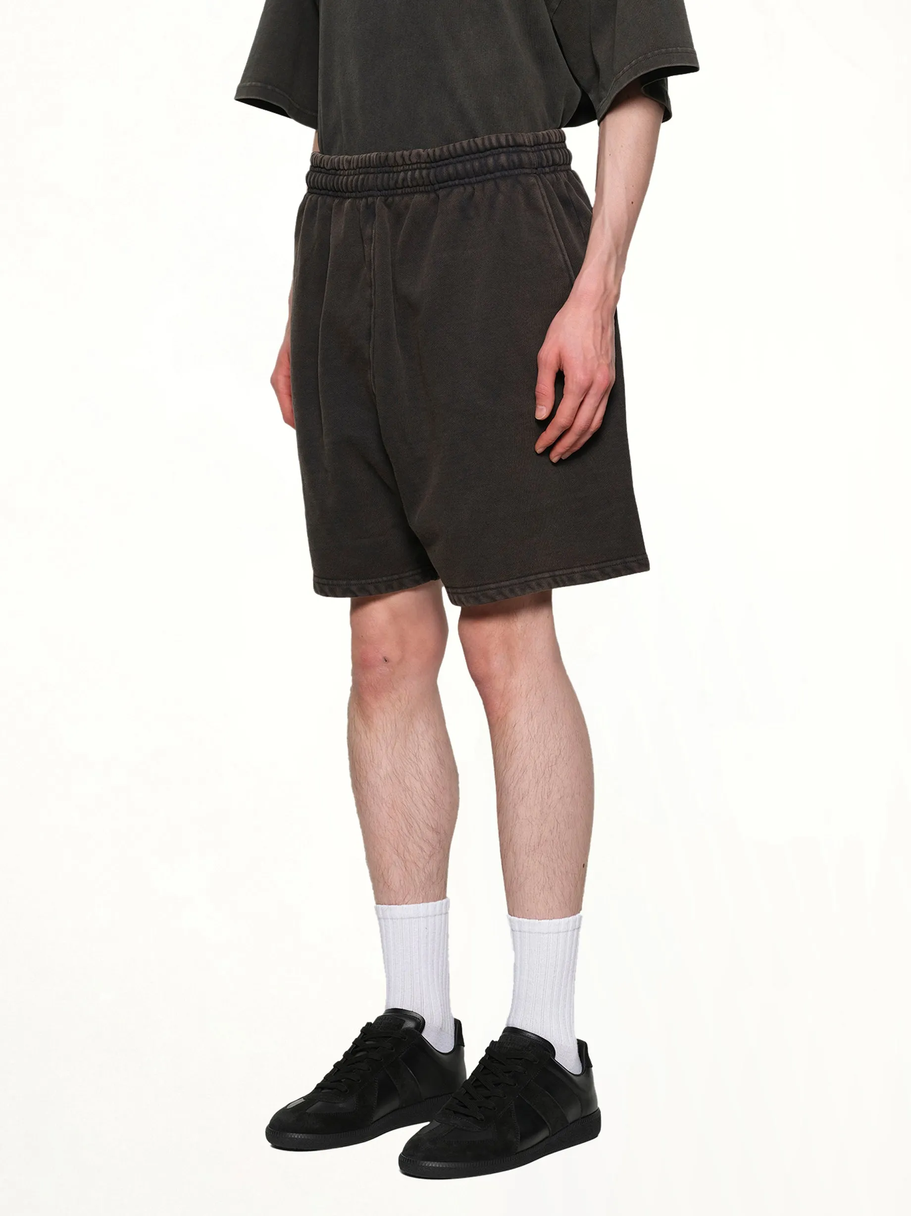 Standard Sweatshorts in Washed Black sold by MARAIS product image thumbnail 3