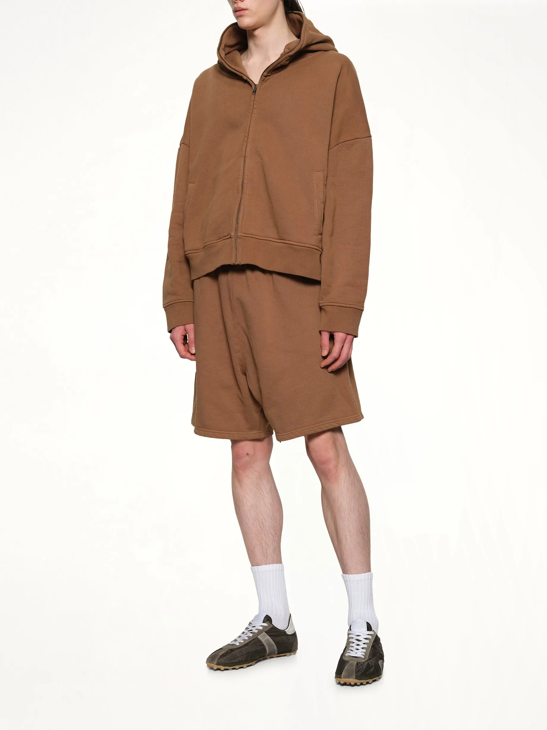 Eternal Zip Hoodie in Dune sold by MARAIS product image thumbnail 4