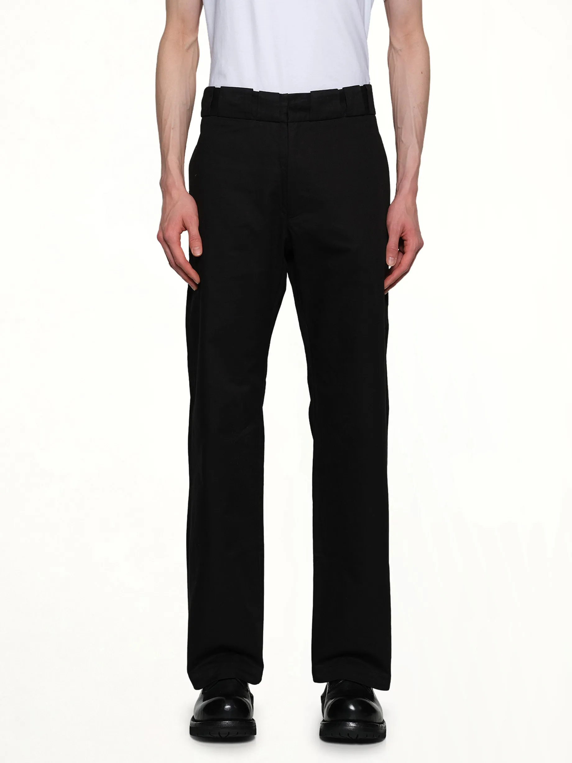Brick Trousers in Black sold by MARAIS