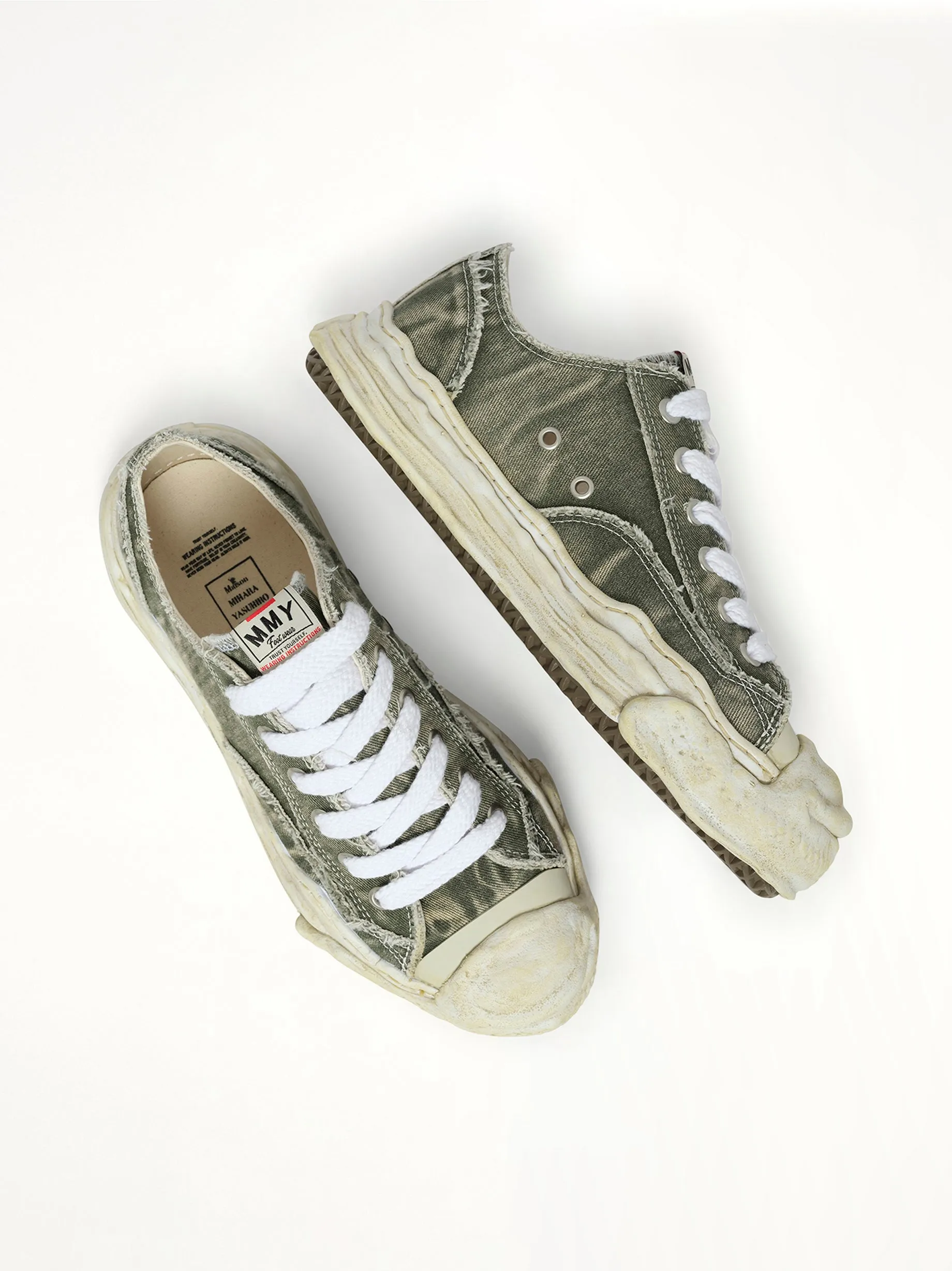 Hank OG Sole Bleaching Sneaker in Gray sold by MARAIS product image thumbnail 4