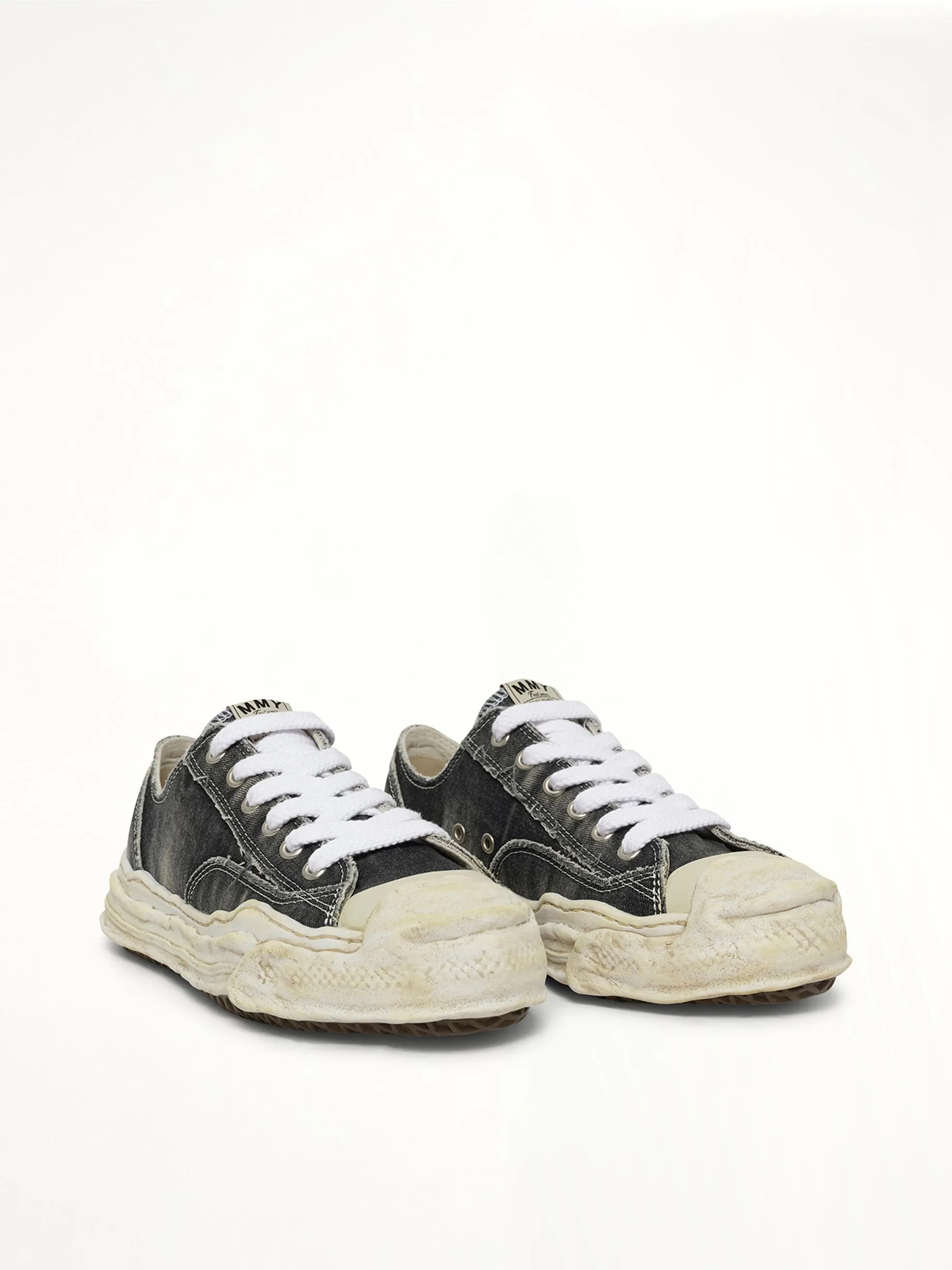 Hank OG Sole Bleaching Sneaker in Black sold by MARAIS product image thumbnail 2