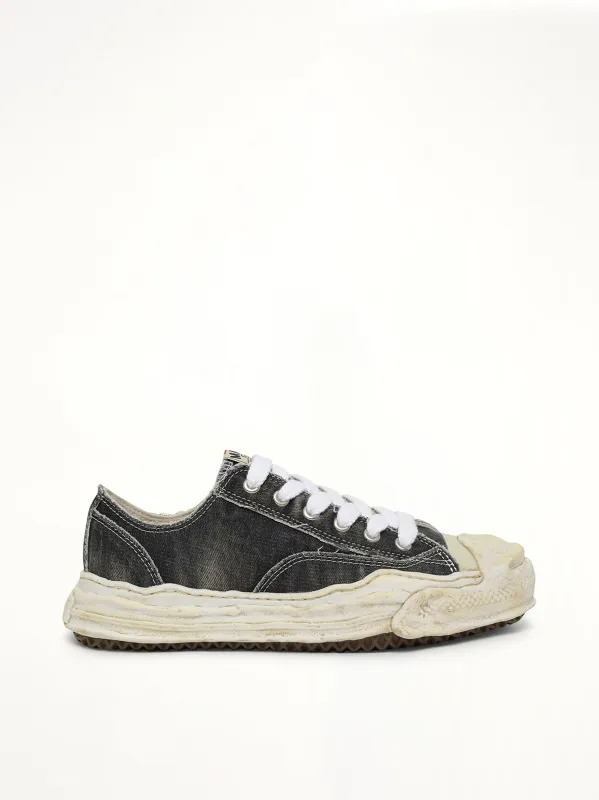 Hank OG Sole Bleaching Sneaker in Black made by Maison MIHARA YASUHIRO