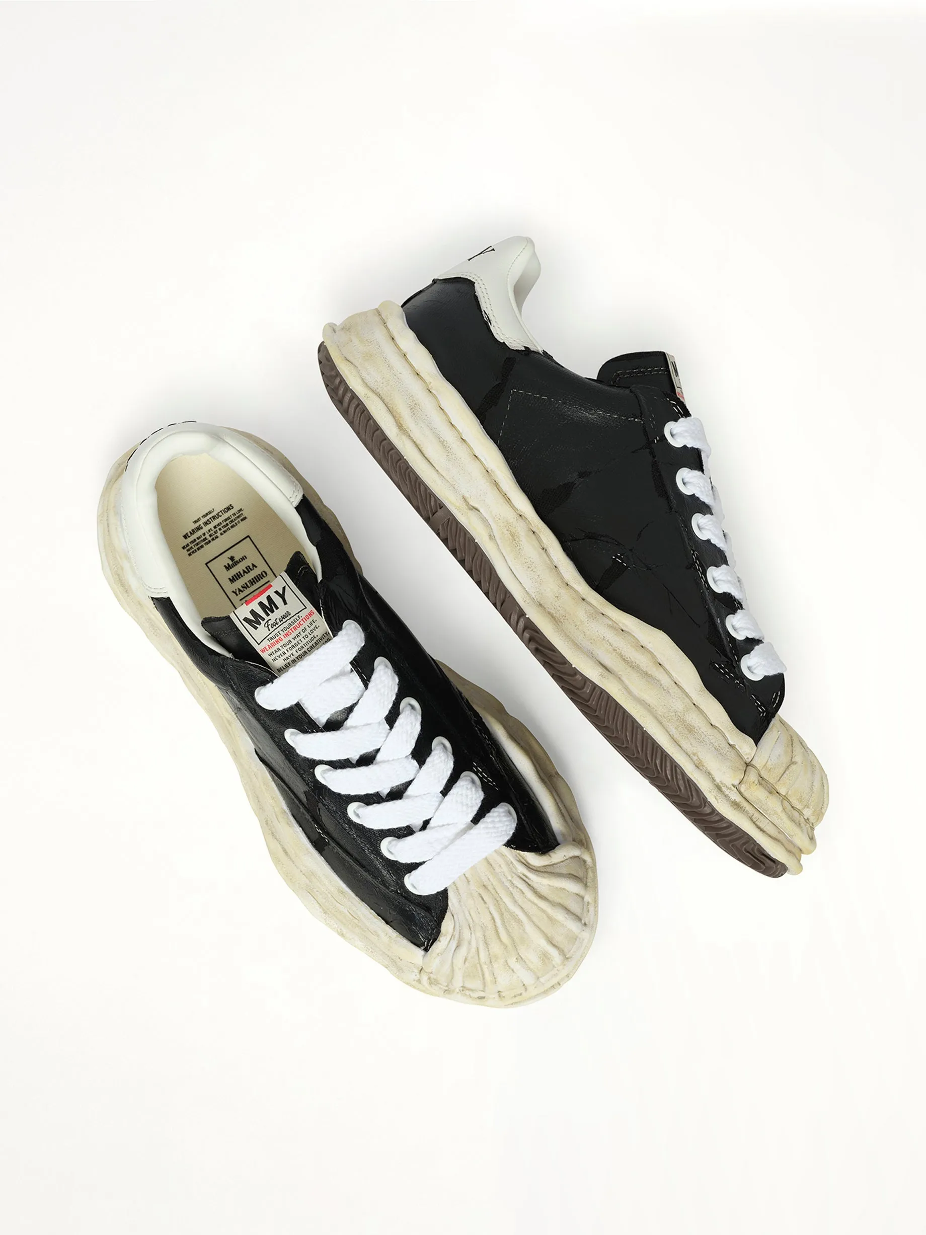 Blakey OG Torn Sneaker in Black sold by MARAIS product image thumbnail 4