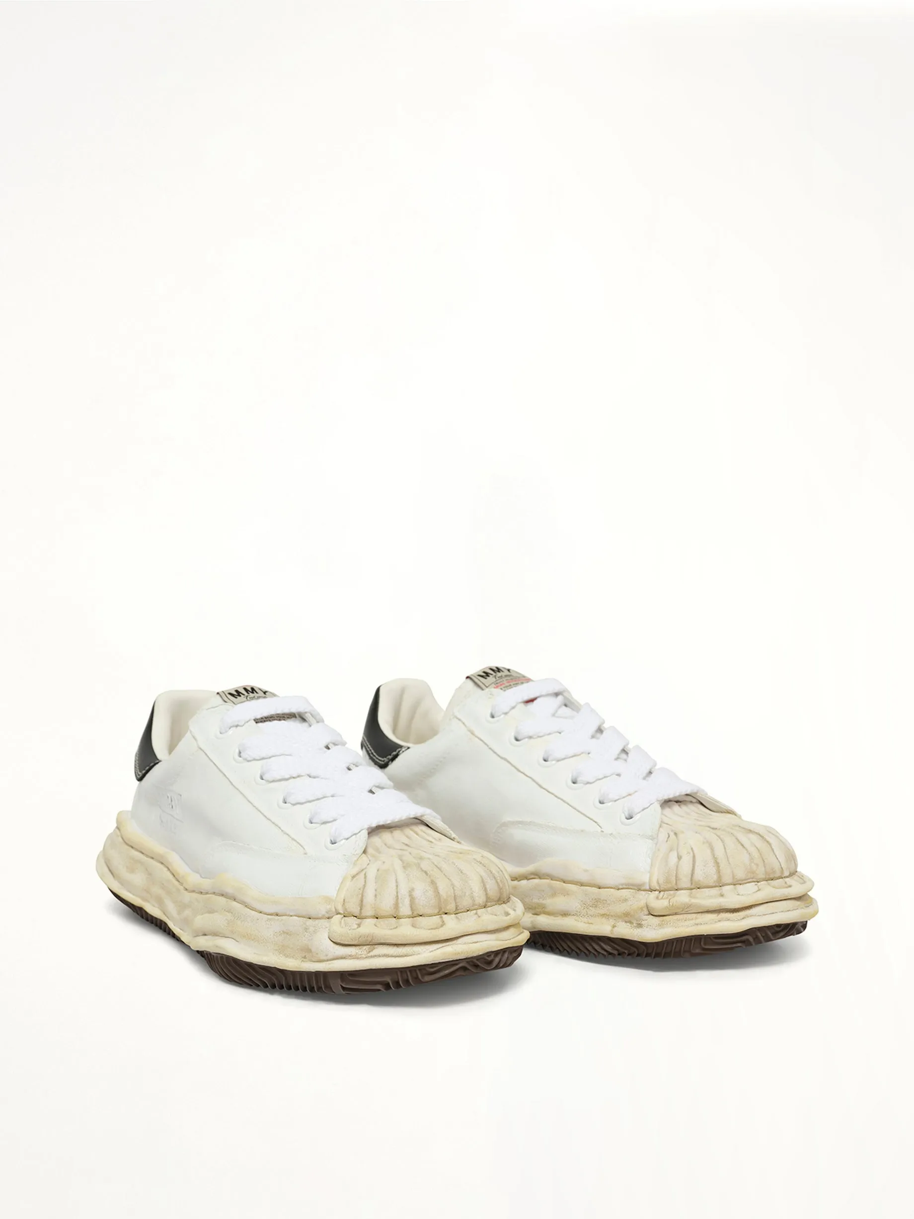Blakey OG Torn Sneaker in White sold by MARAIS product image thumbnail 2