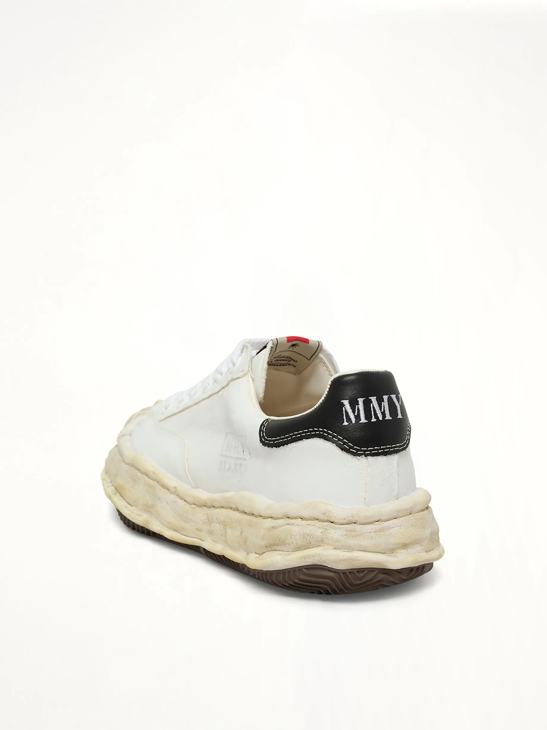 Blakey OG Torn Sneaker in White sold by MARAIS product image thumbnail 3