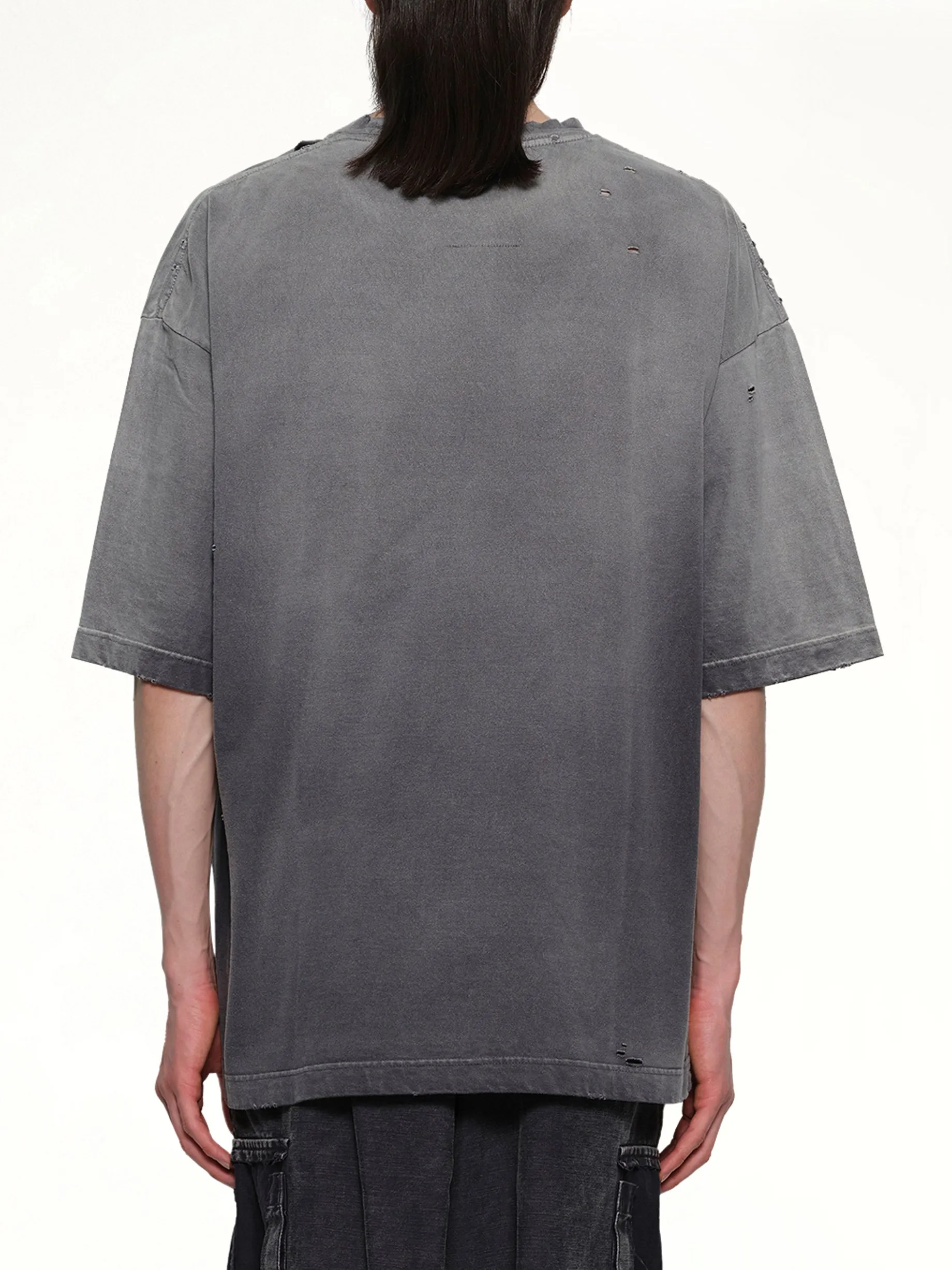 Sun Faded T-Shirt in Black sold by MARAIS product image thumbnail 5