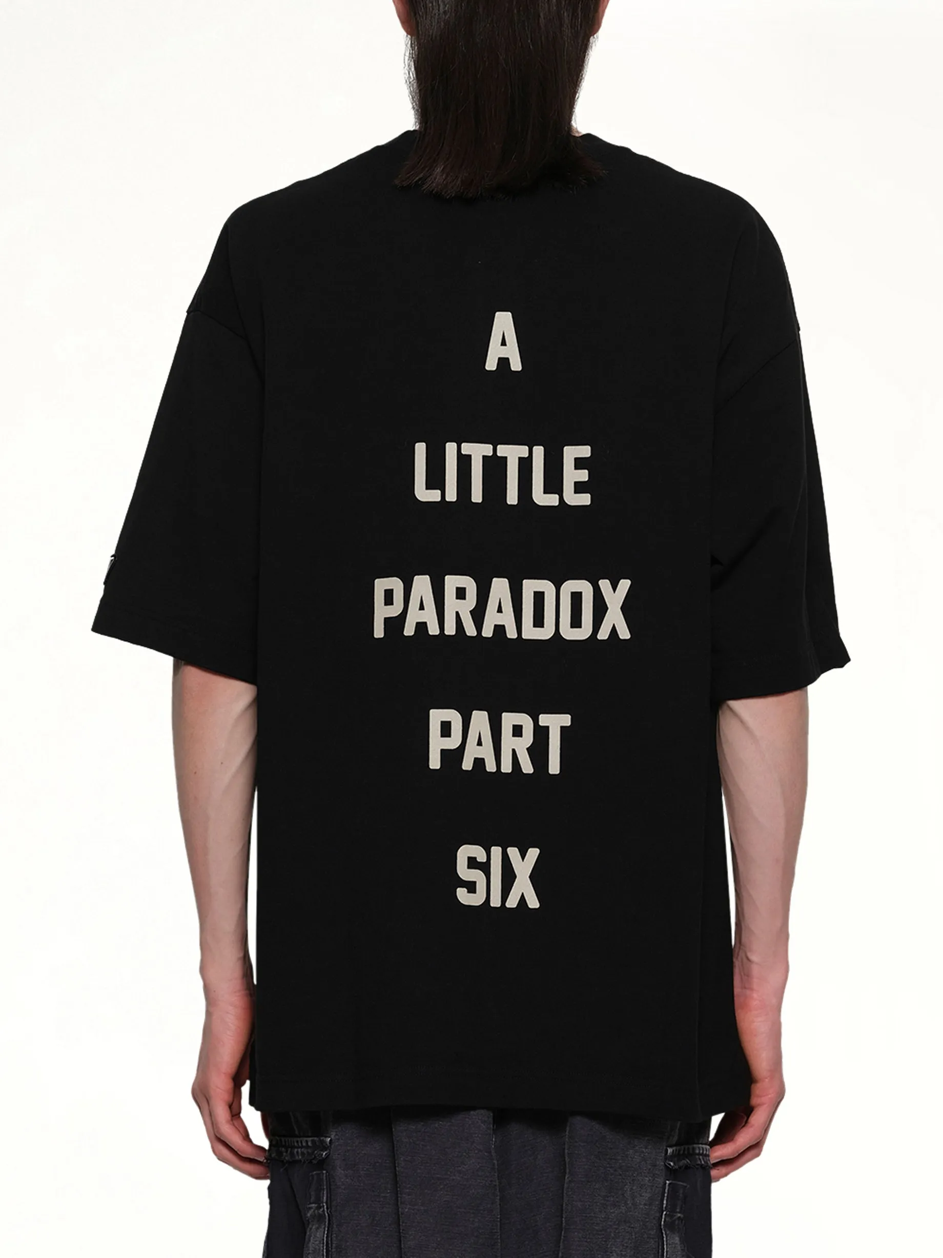 Cat Printed T-Shirt in Black sold by MARAIS product image thumbnail 5