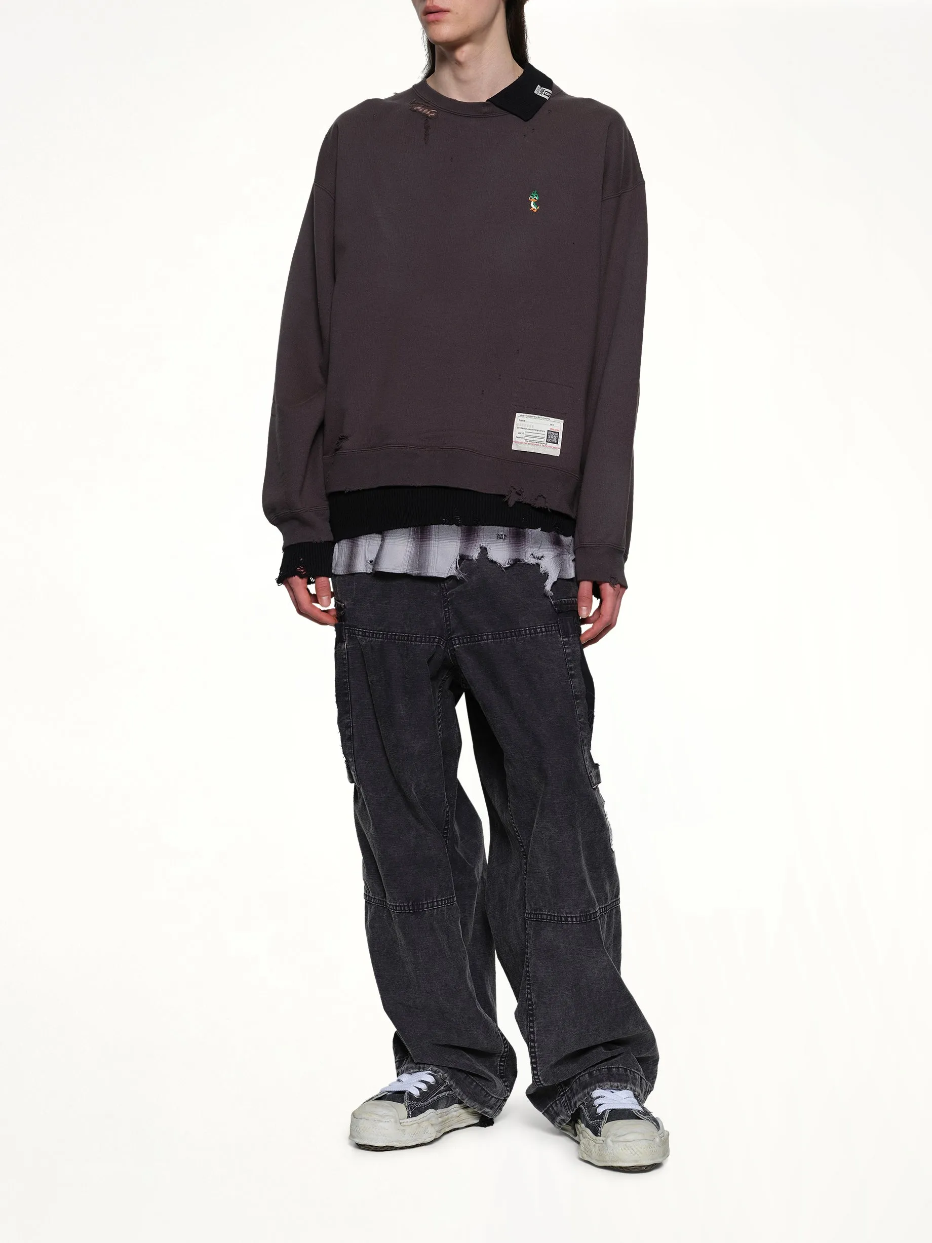 Triple Layered Pullover in Black sold by MARAIS product image thumbnail 4