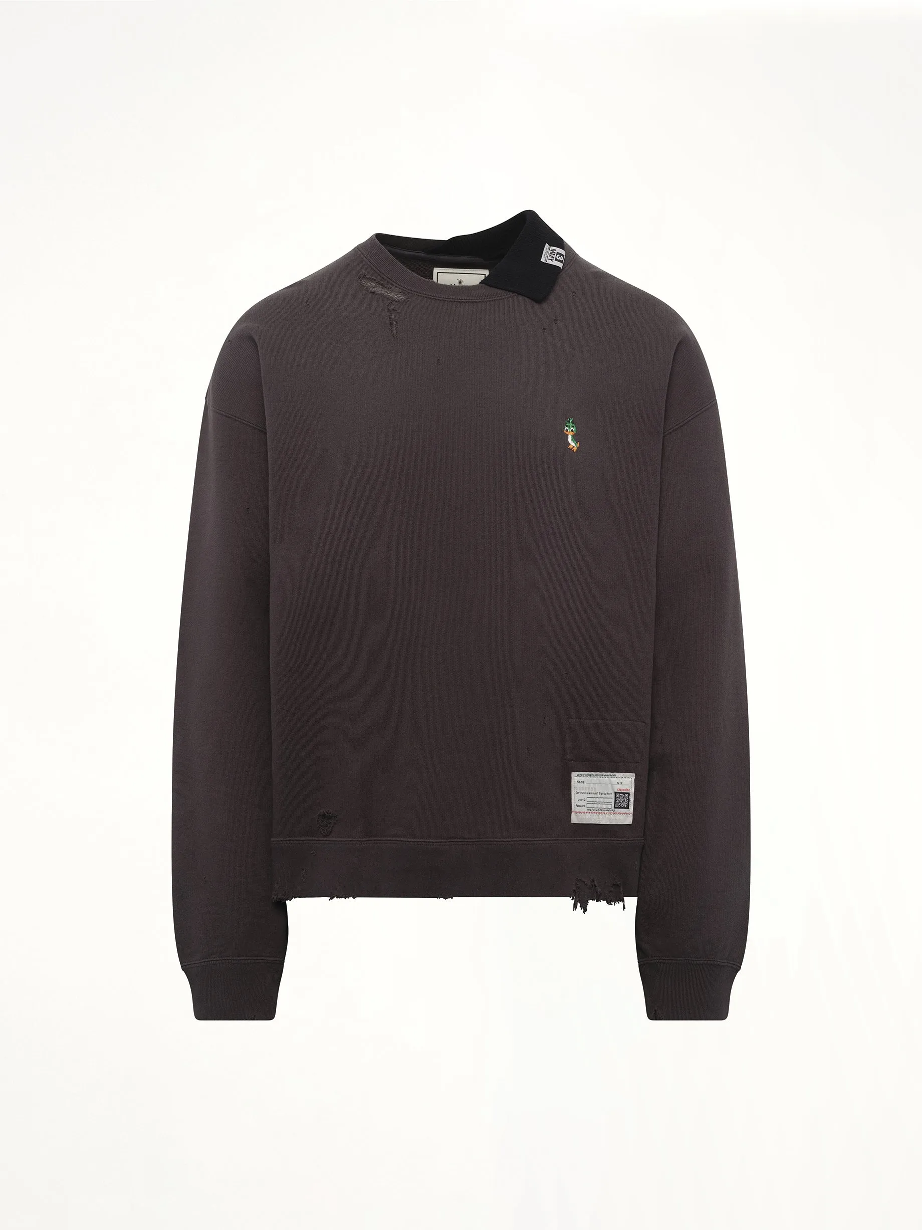 Triple Layered Pullover in Black sold by MARAIS product image thumbnail 2