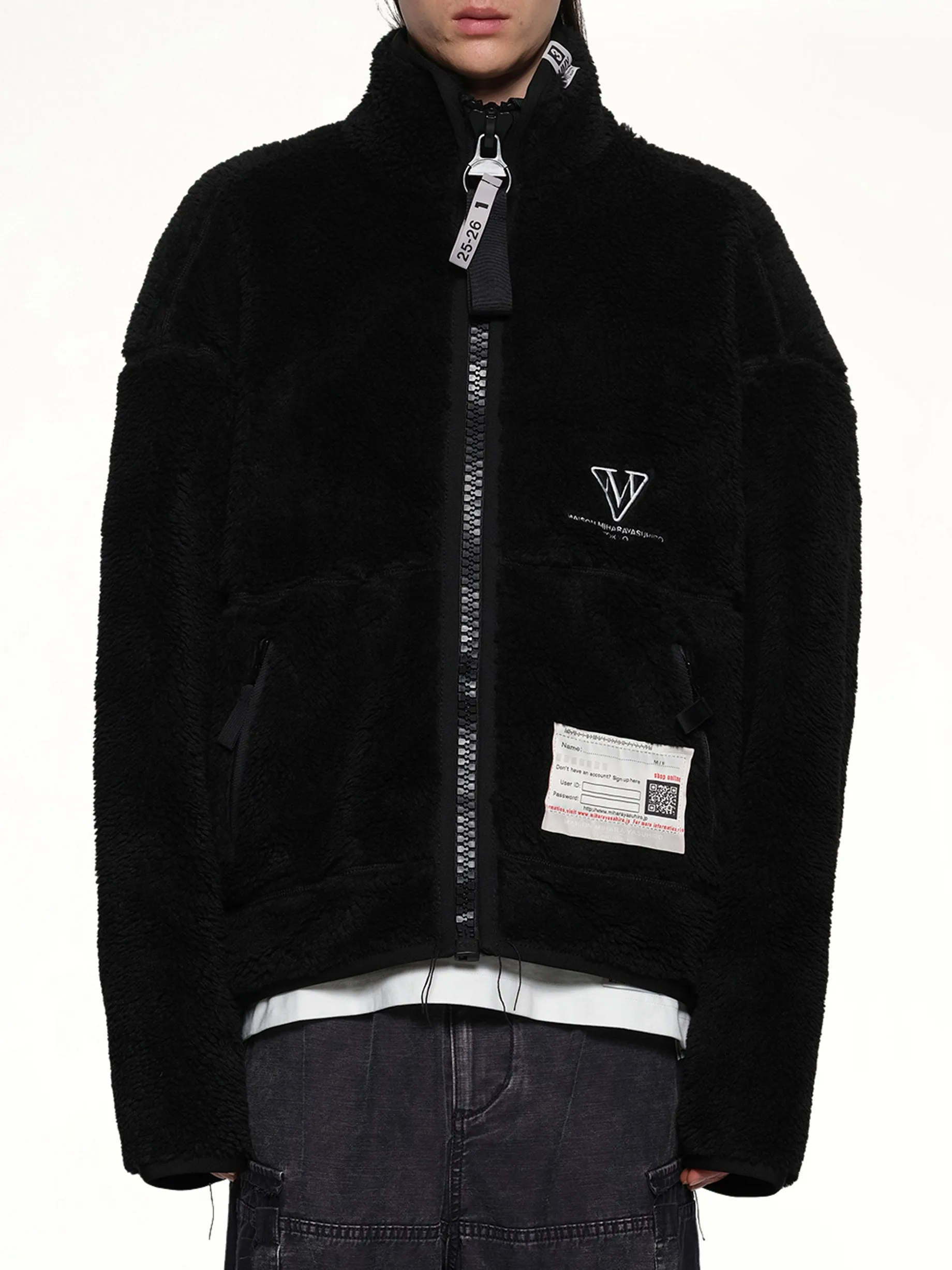 Amateur Sewn Like Boa Jacket sold by MARAIS