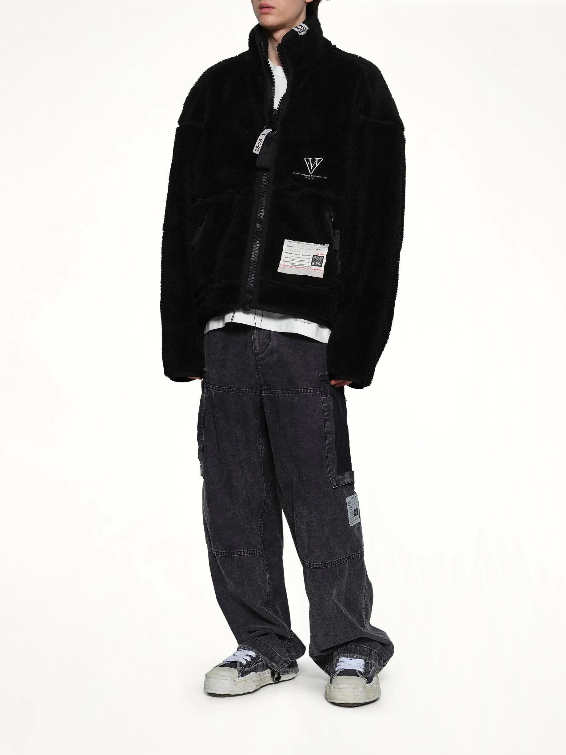 Amateur Sewn Like Boa Jacket sold by MARAIS product image thumbnail 4