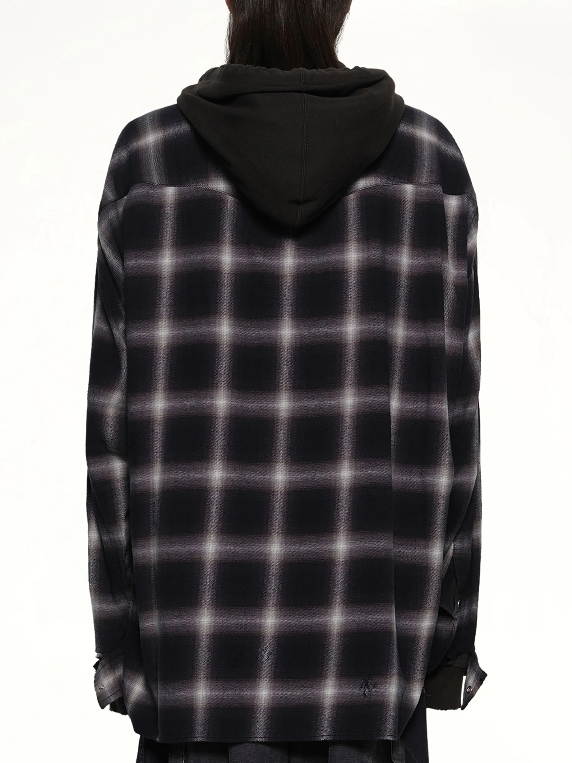 Sweat Hoodie LS Shirt in Black sold by MARAIS product image thumbnail 5