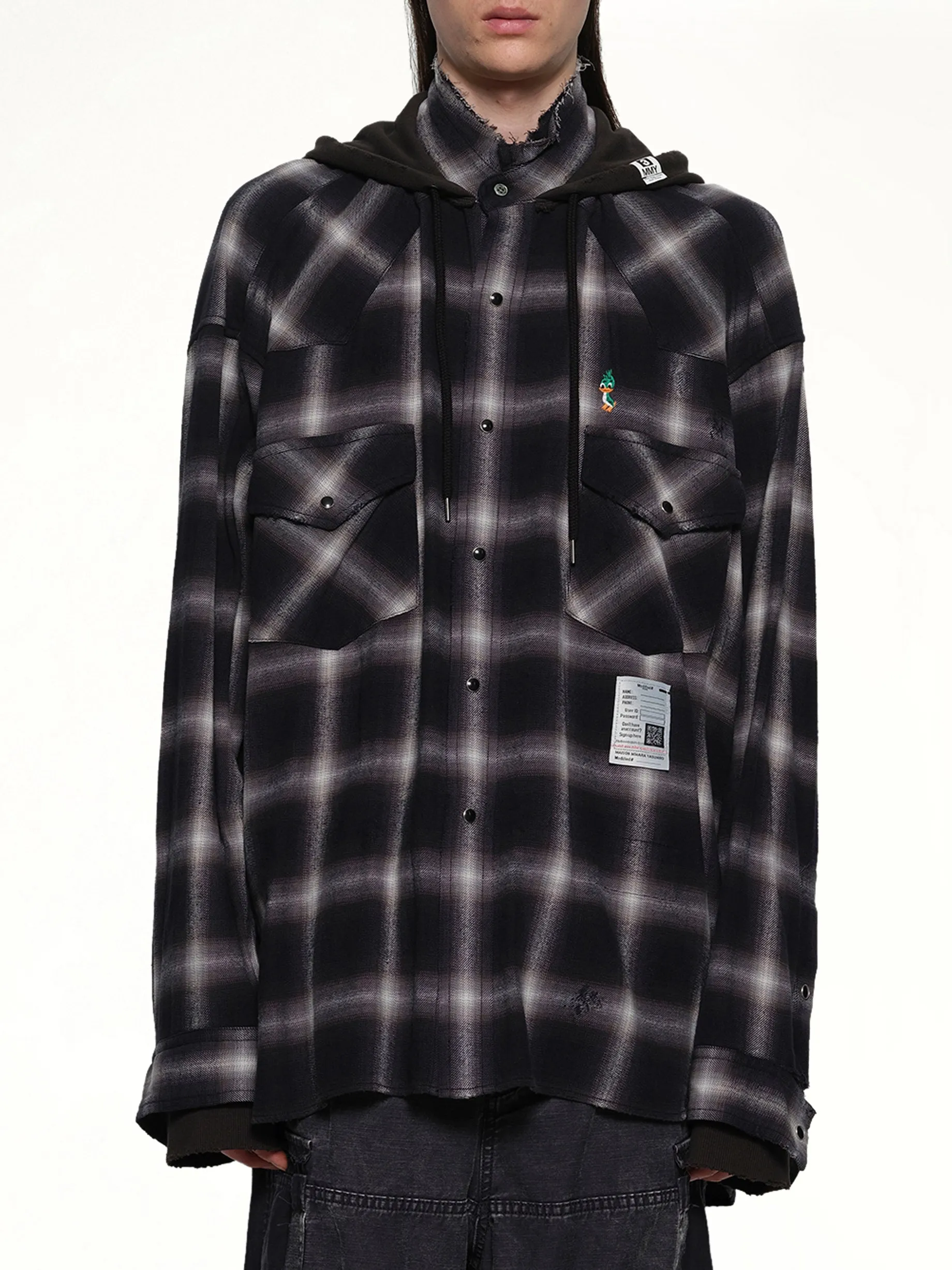 Sweat Hoodie LS Shirt in Black sold by MARAIS