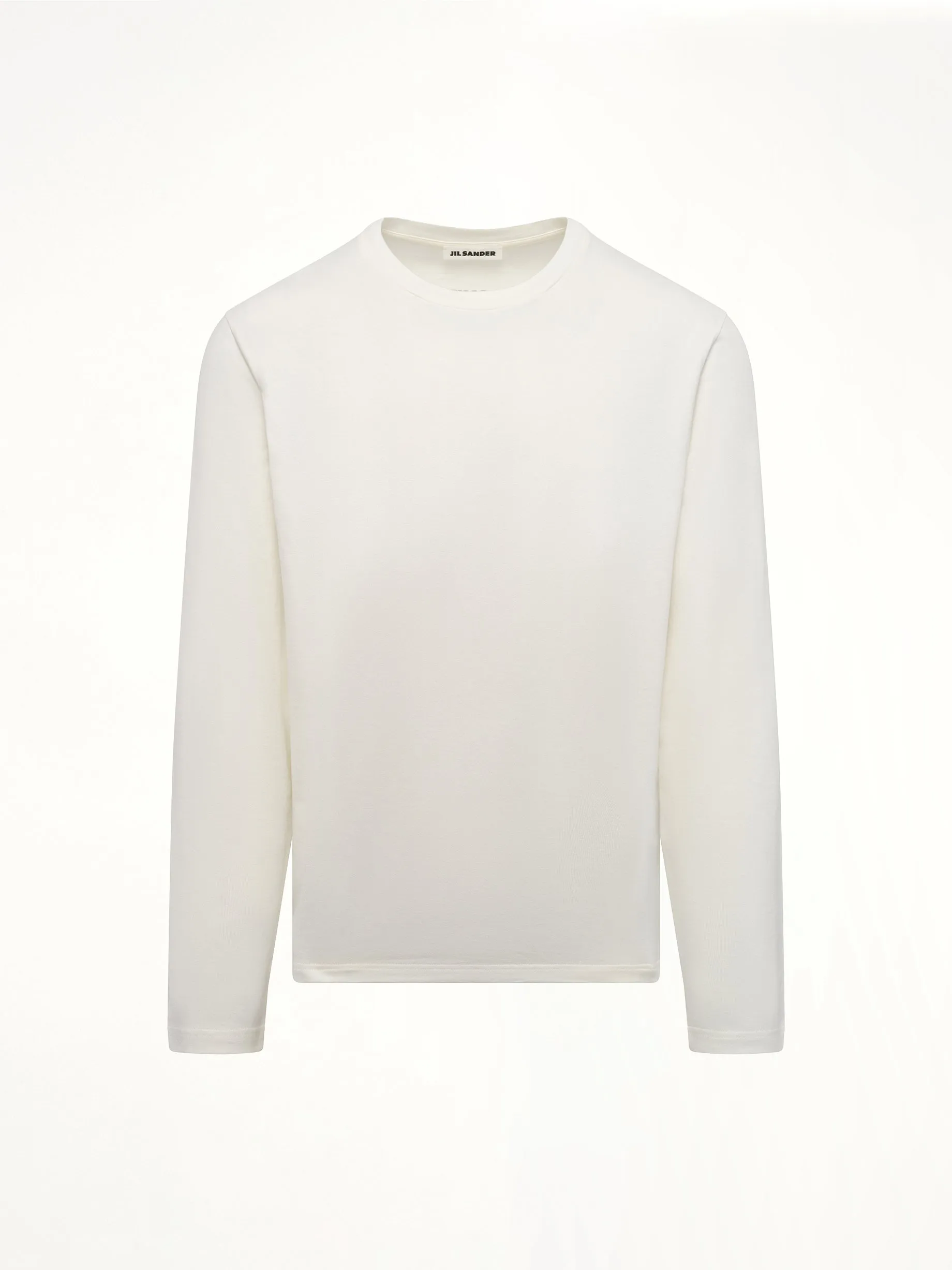 Long Sleeve Logo T-Shirt in Coconut sold by MARAIS product image thumbnail 2