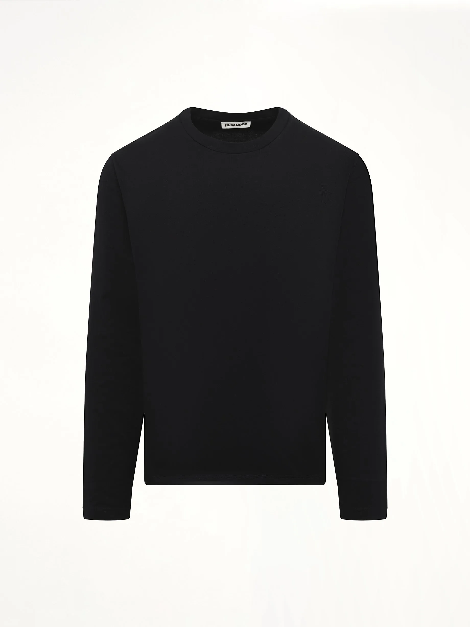 Long Sleeve Logo T-Shirt in Black sold by MARAIS product image thumbnail 2