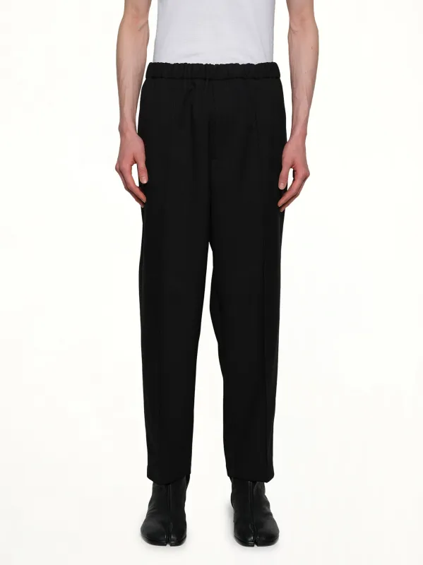 Trouser D 09 in Black made by Jil Sander
