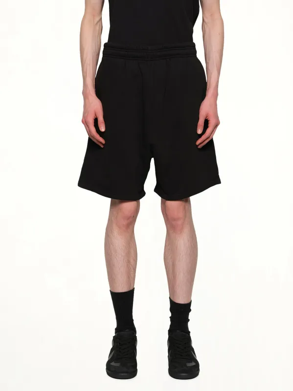 Standard Sweatshorts in Black sold by MARAIS