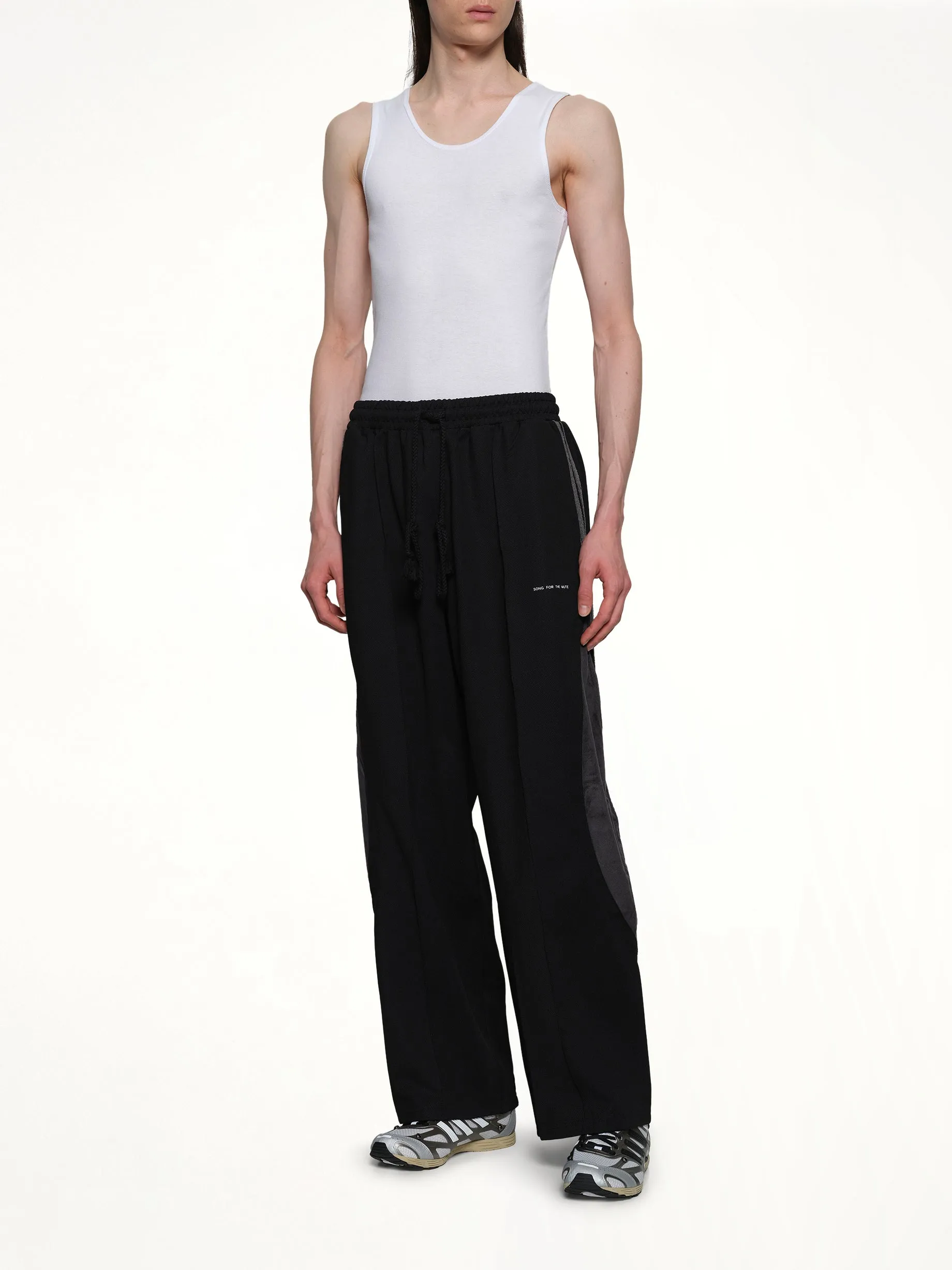 3 Stripe Track Pants in Black sold by MARAIS product image thumbnail 4