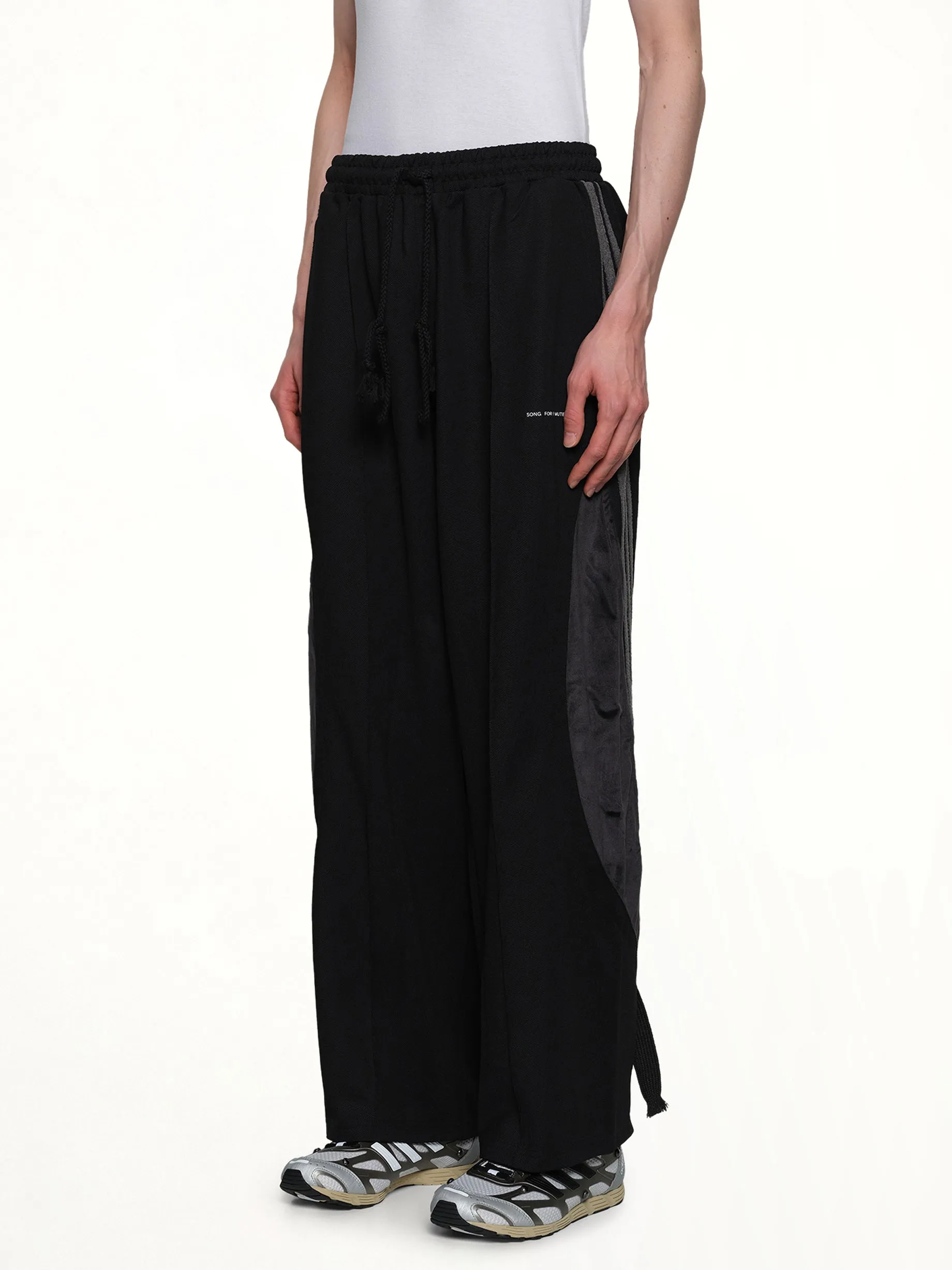 3 Stripe Track Pants in Black sold by MARAIS product image thumbnail 3