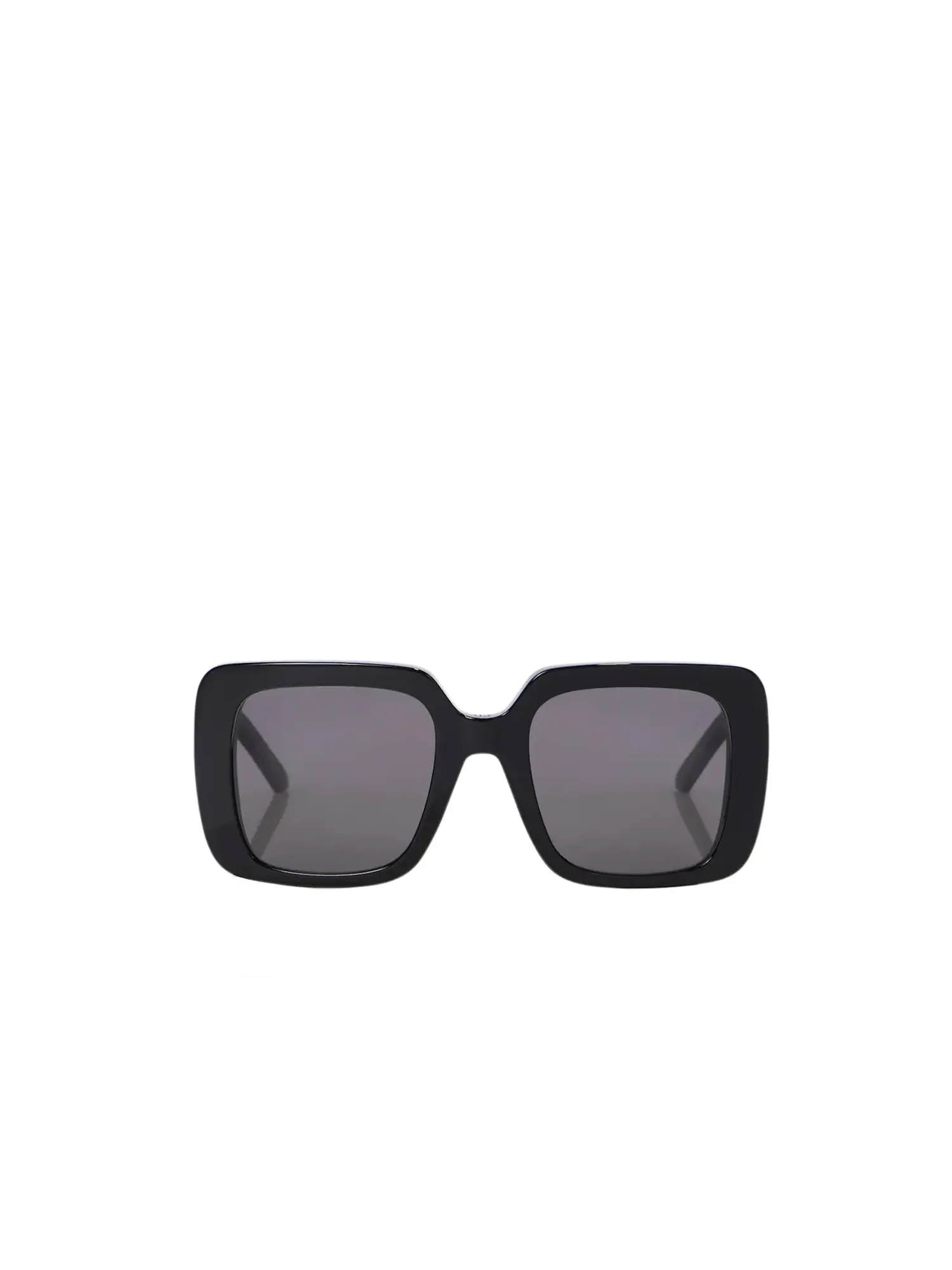 WilDior S3U 10A0 Square Sunglasses in Black sold by MARAIS