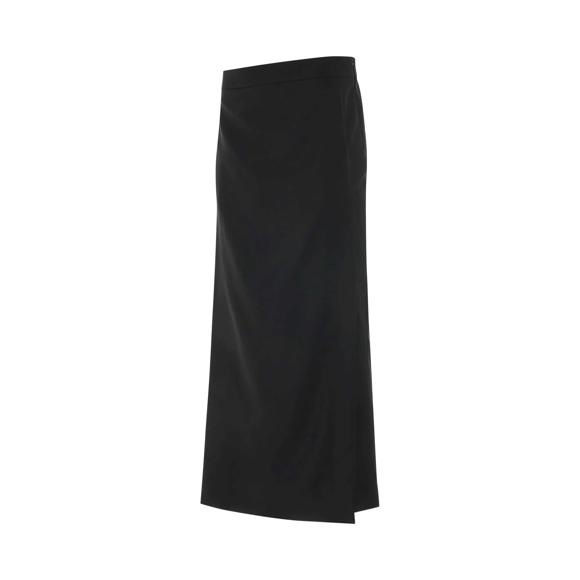 Slim Trousers with Long Apron in Black sold by MARAIS product image thumbnail 2