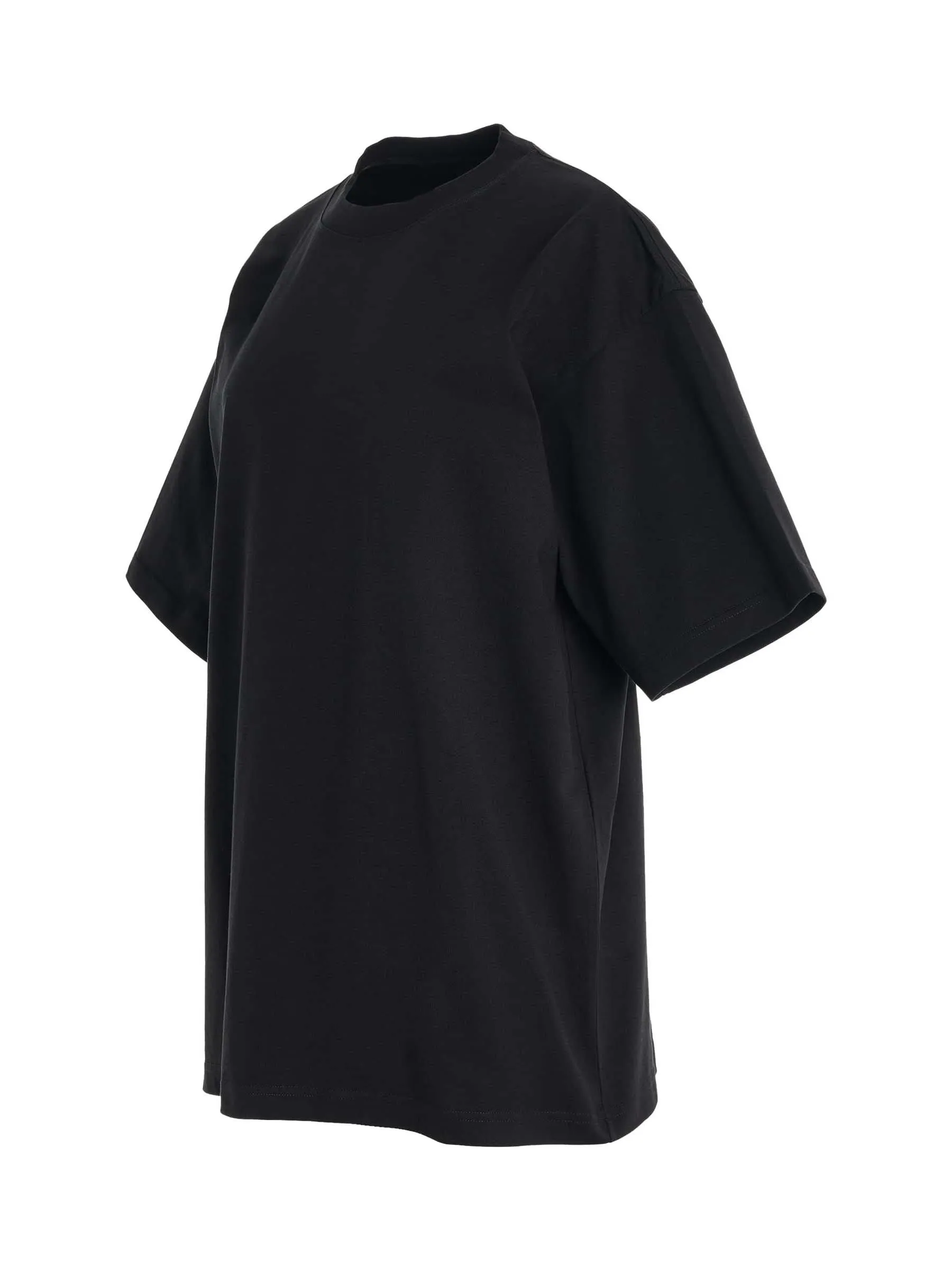 Handwritten Logo T-Shirt in Black sold by MARAIS product image thumbnail 2