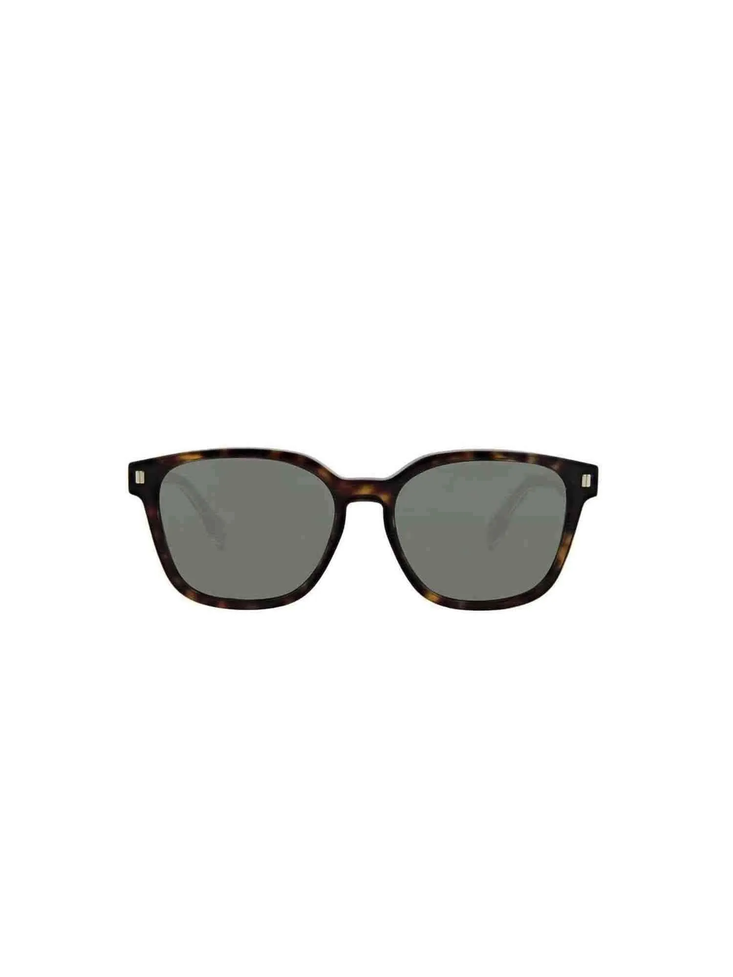 FE40001U Square Sunglasses with Green Lens in Dark Havana sold by MARAIS