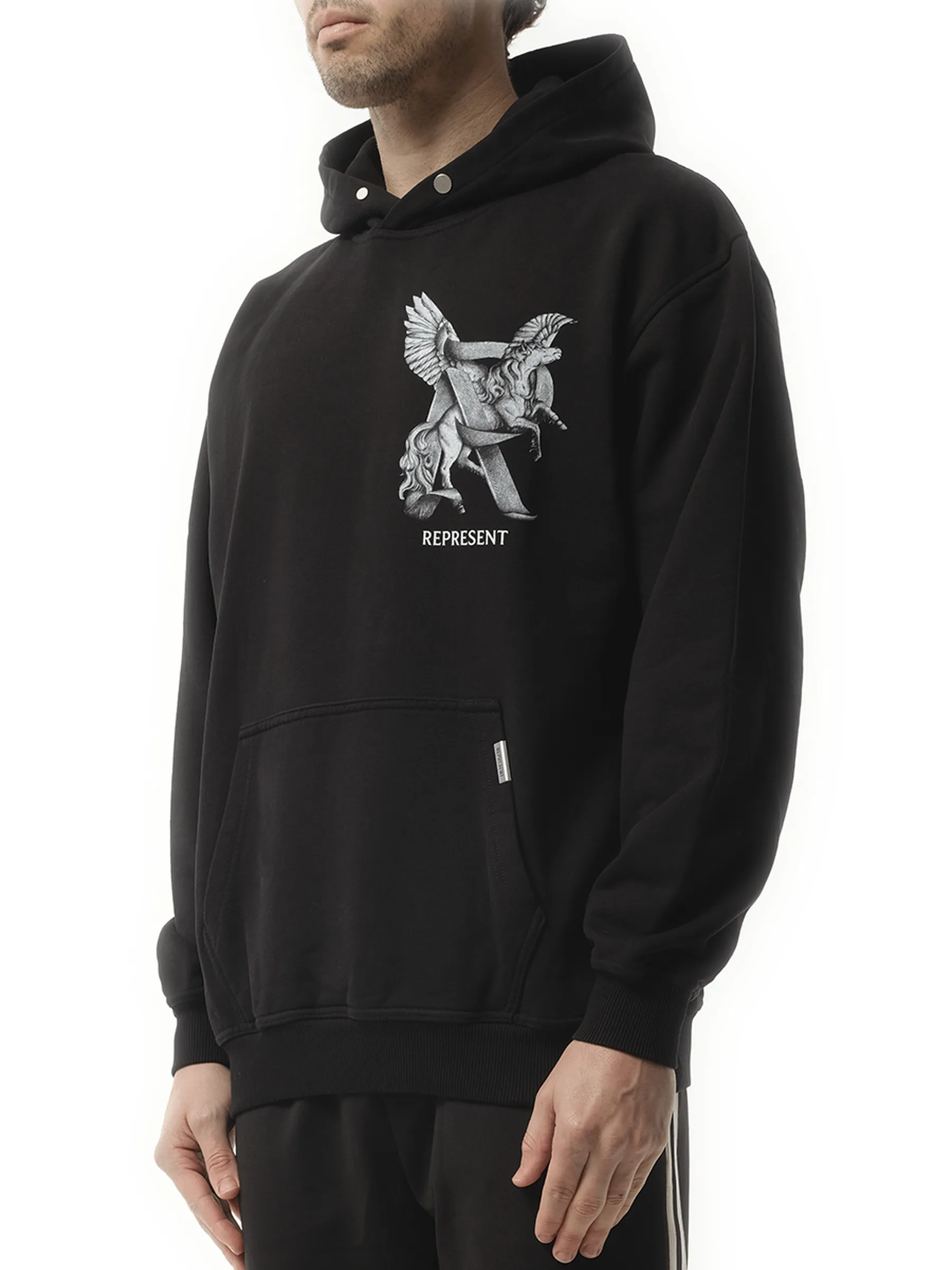 Elegance In Motion Hoodie in Jet Black sold by MARAIS product image thumbnail 5
