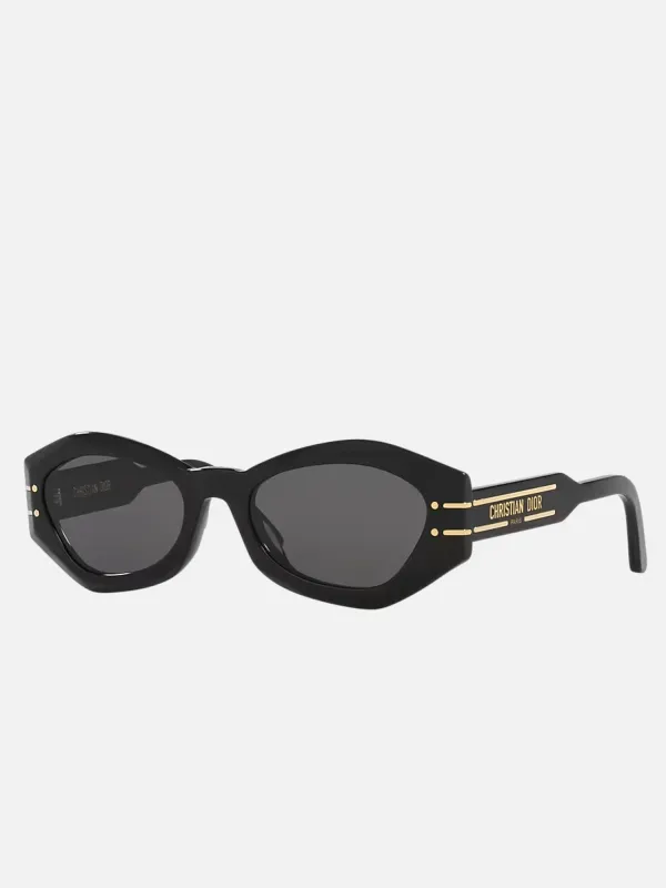 DiorSignature B1U 10A0 Sunglasses in Black sold by MARAIS