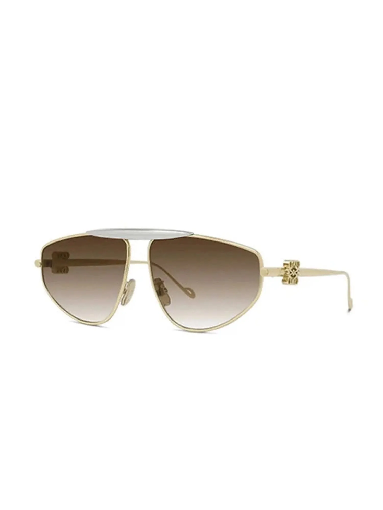 Loewe LW40116U 6130F Metal Sunglasses in Gold sold by MARAIS