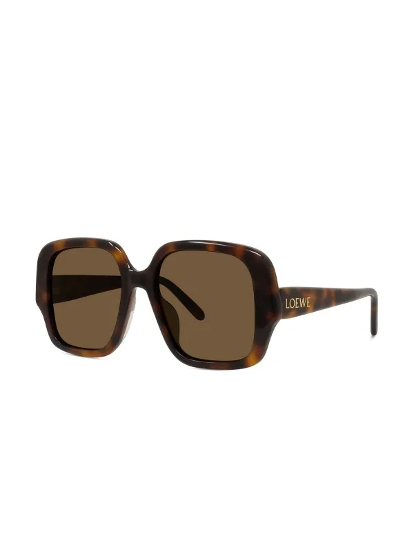 Loewe LW40134U 5452E Acetate Sunglasses in Tortoise made by Loewe