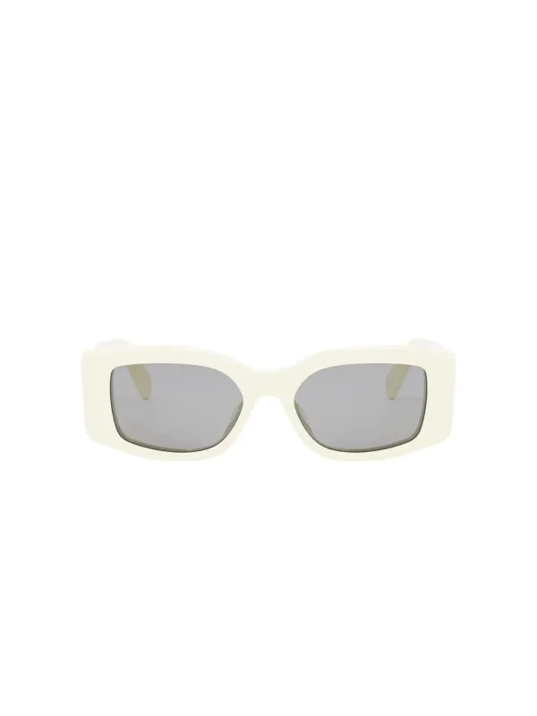 Celine CL40282U 5325A Acetate Sunglasses in Milk/Gold sold by MARAIS