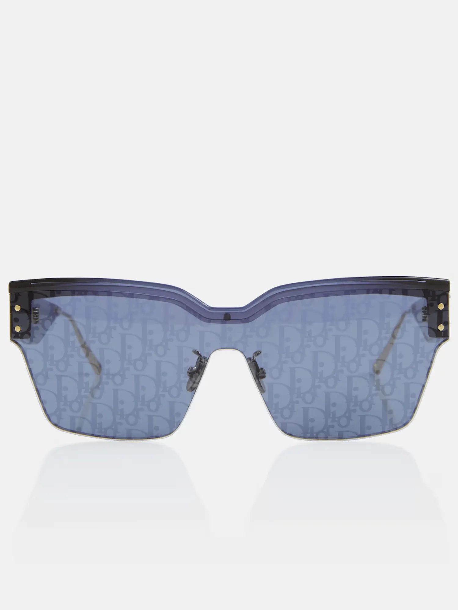 DiorClub M4U 30B800 Oblique Mask Sunglasses in Blue sold by MARAIS