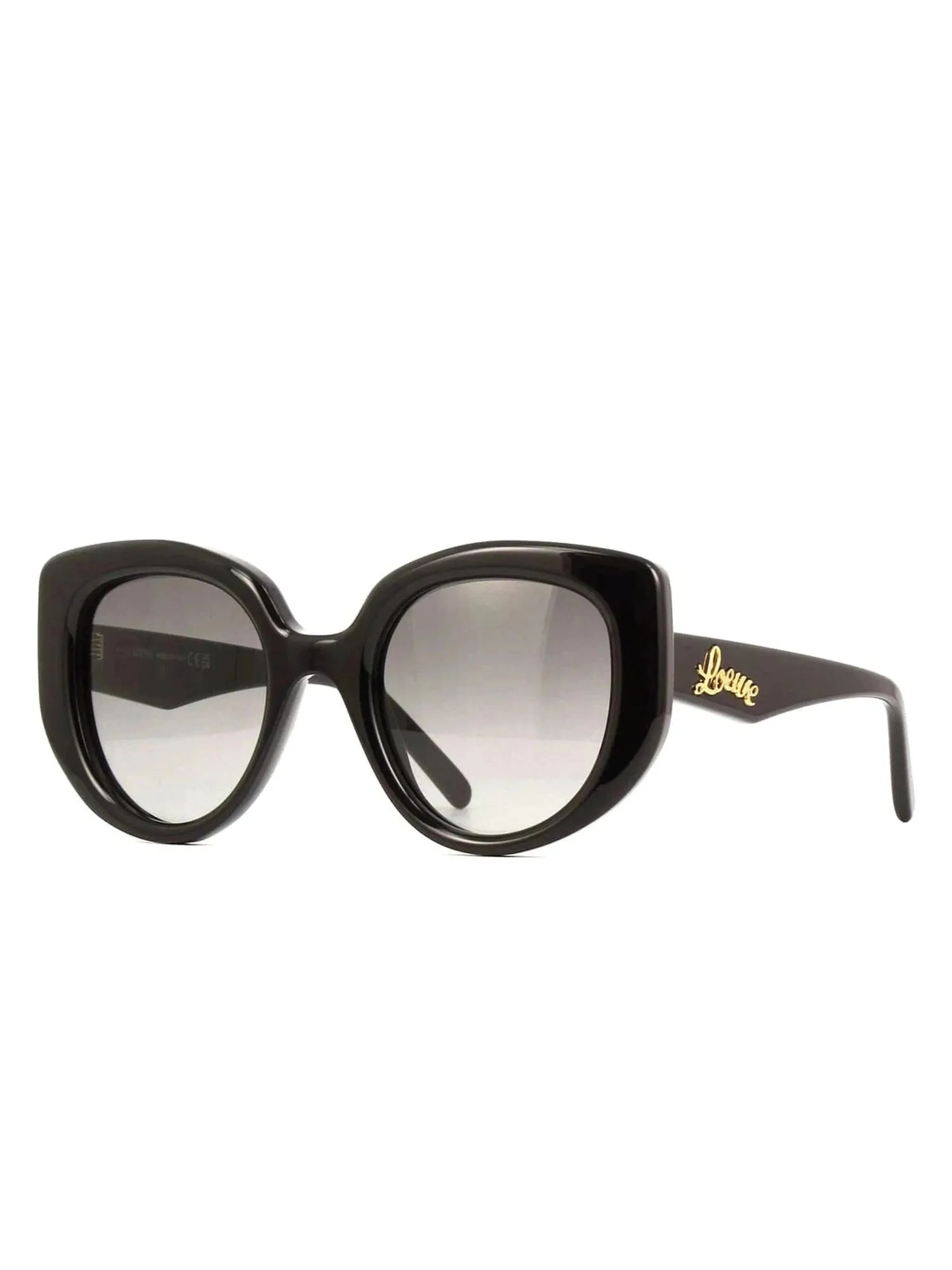 Loewe LW40100I 4901B Butterfly Sunglasses in Acetate Black sold by MARAIS