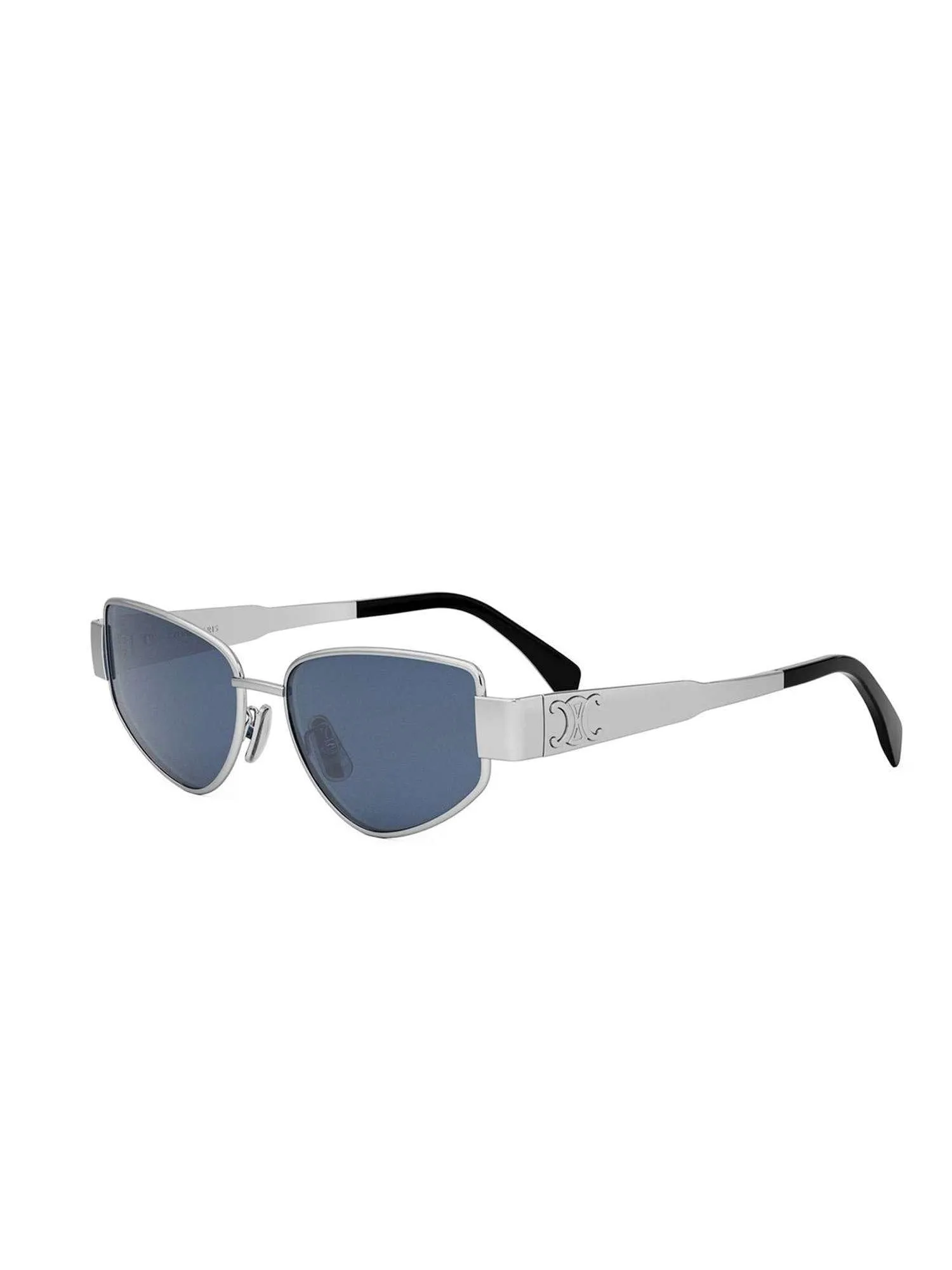 Celine CL40293U 5530N Metal Sunglasses in Dark Blue/Silver sold by MARAIS