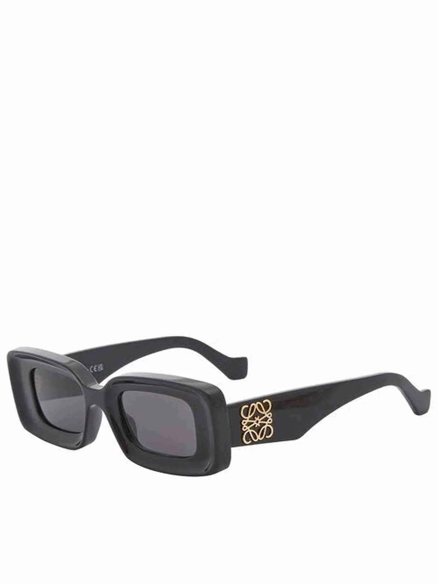 Loewe LW40101I Acetate Sunglasses in Black sold by MARAIS