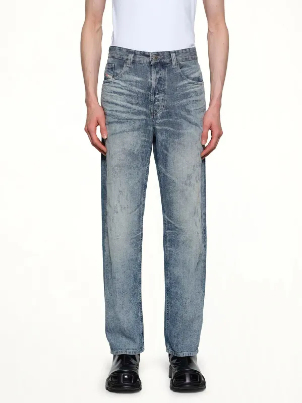 2024 D-MACS-FSH1 Runway Jeans in Blue sold by MARAIS