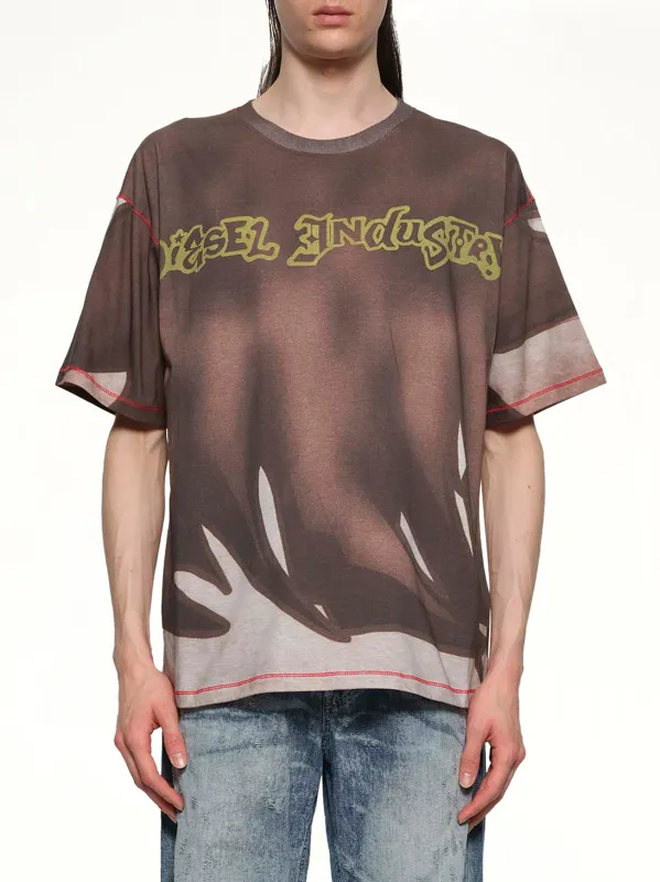 T-BOXT-SHOW T-Shirt in Brown sold by MARAIS