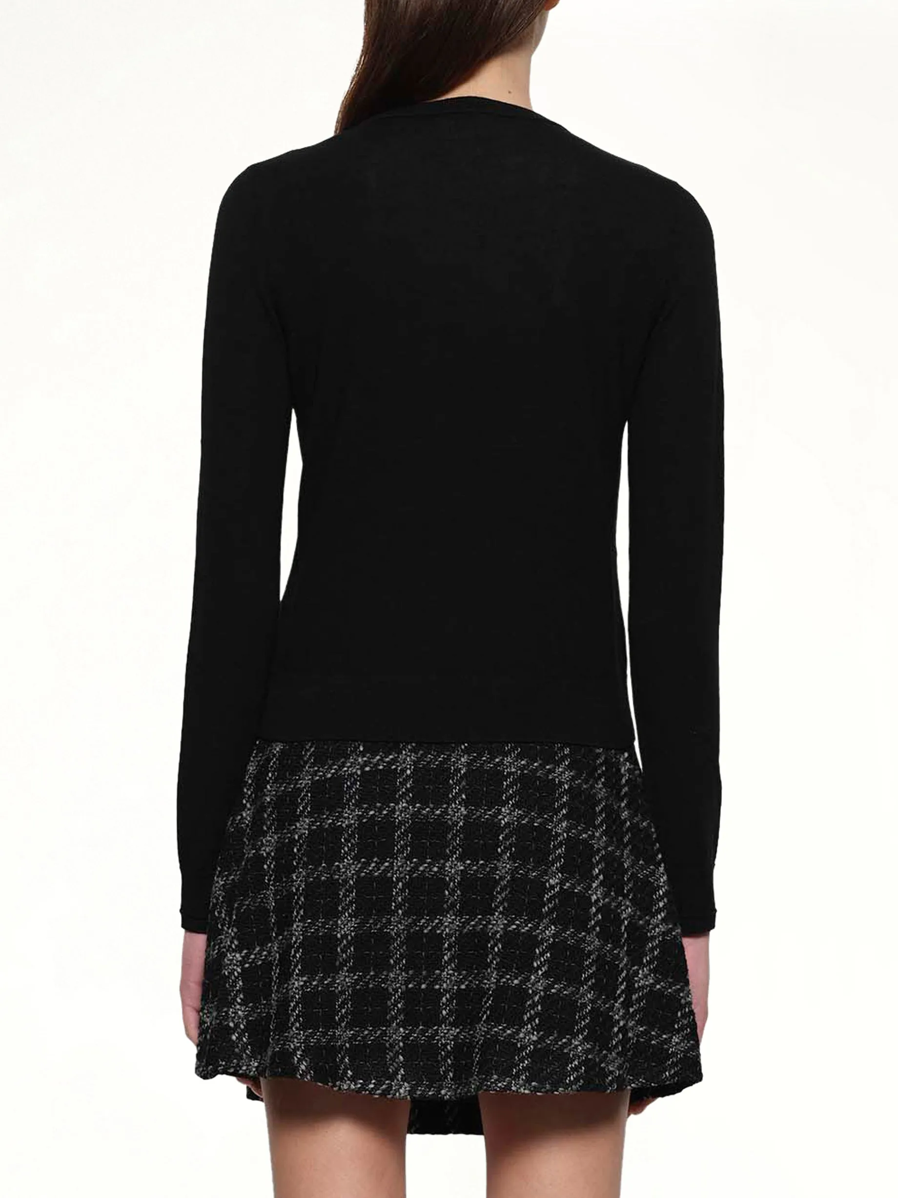 M-ALINESA Knit Sweater in Black sold by MARAIS product image thumbnail 5