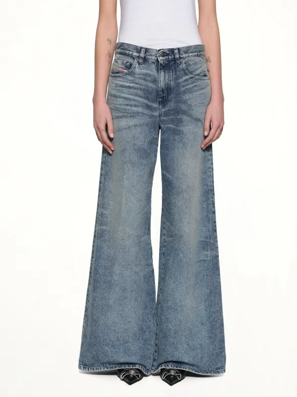 1978 D-AKEMI-FSH Wide Jeans in Blue sold by MARAIS