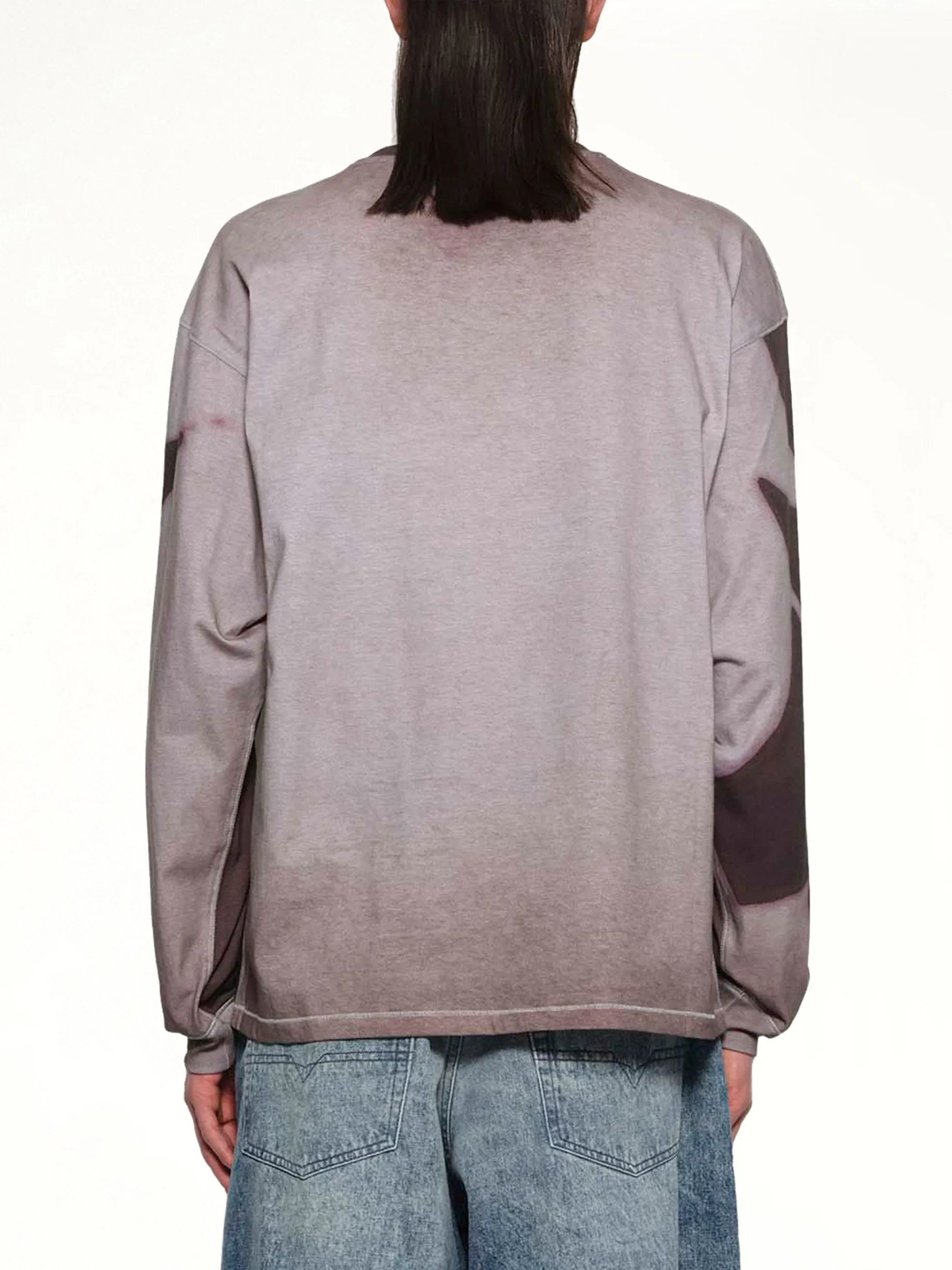 T-BOXT-LS-SHOW Sweatshirt in Grey/Multicolour sold by MARAIS product image thumbnail 5
