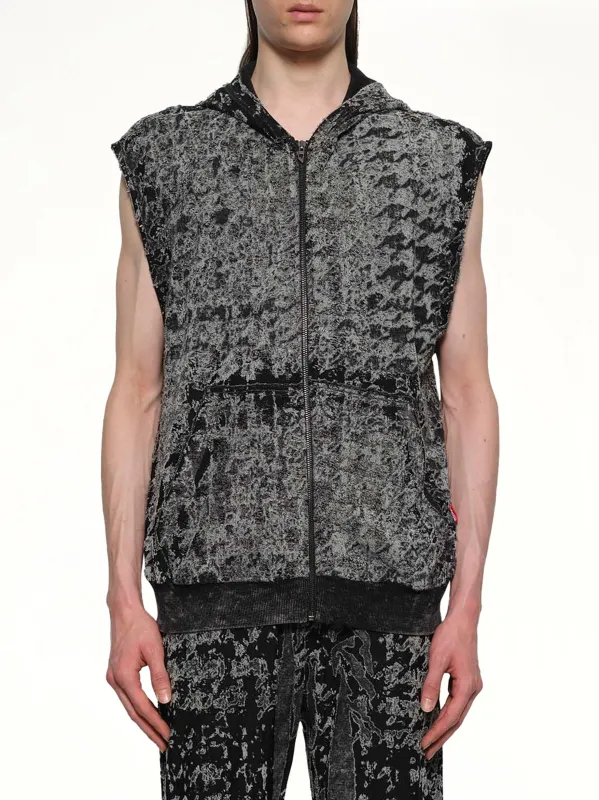 S-MELCHOR SL Hoodie in Black sold by MARAIS